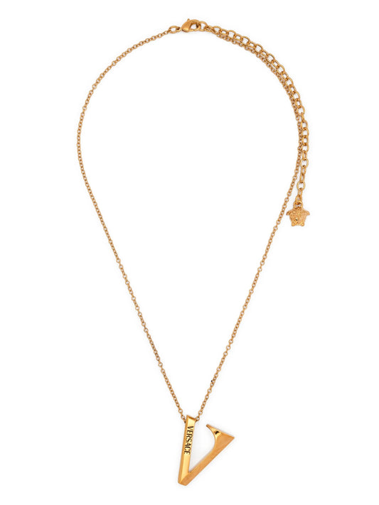 V-pendant necklace