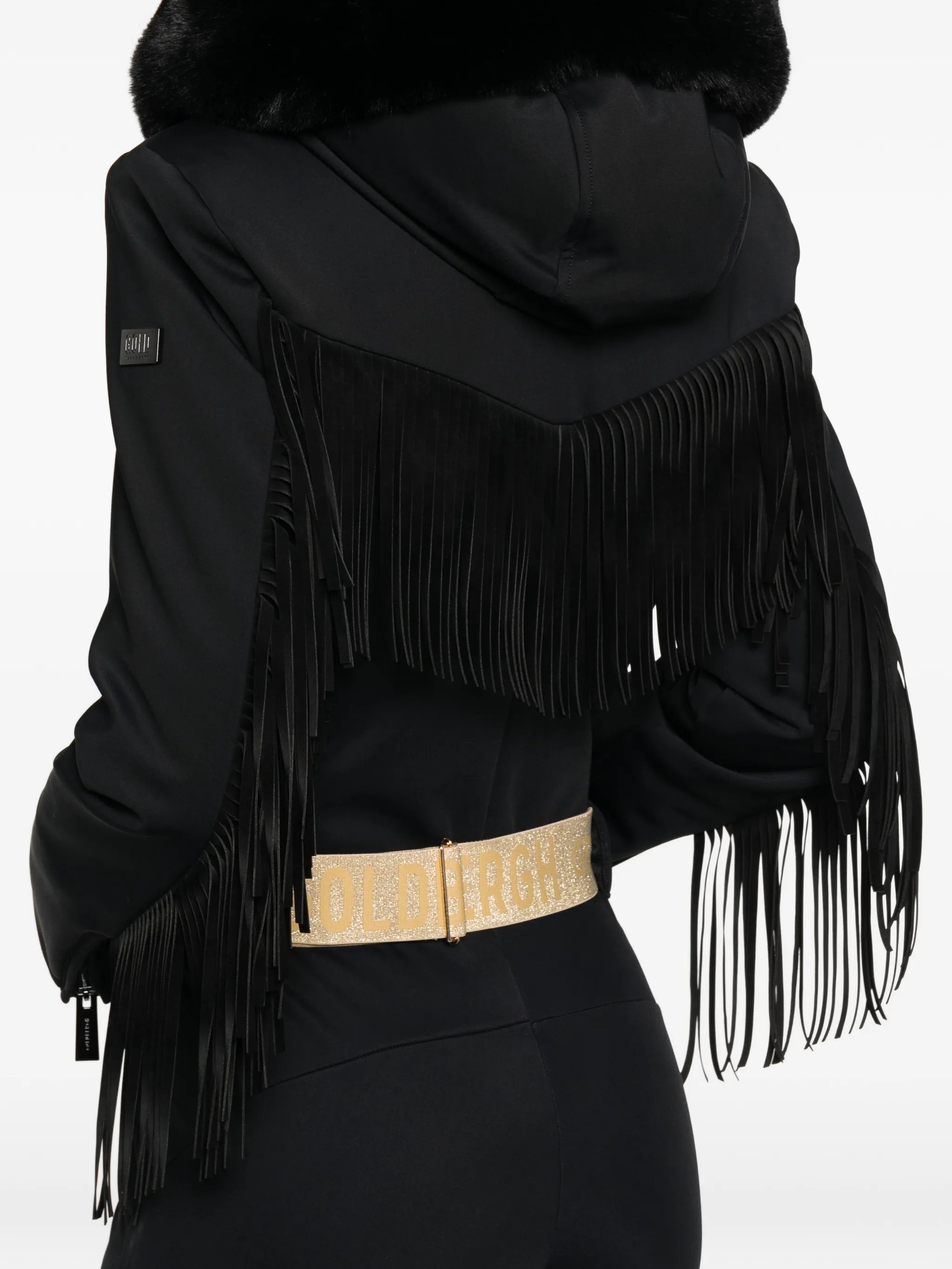 Fringe ski suit