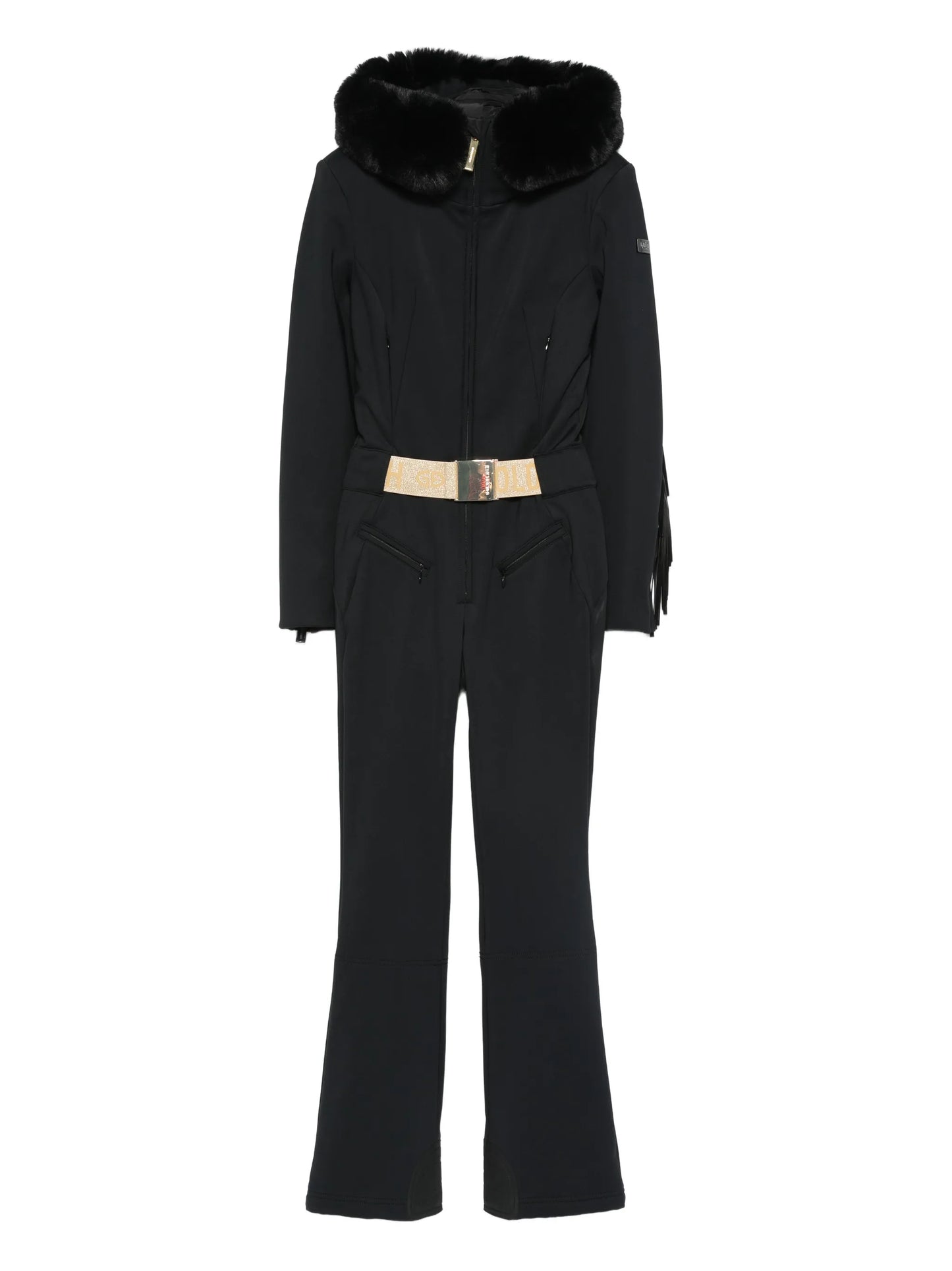 Fringe ski suit