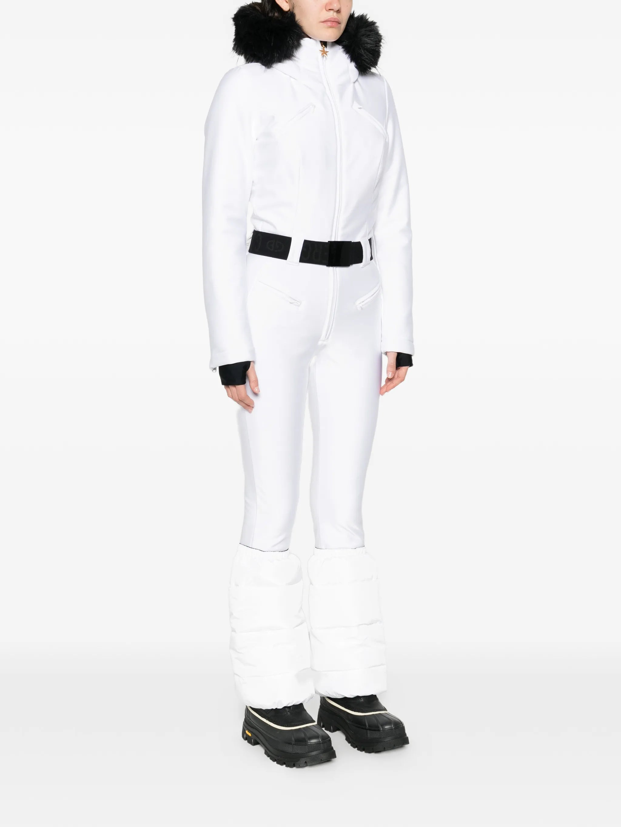 Glisser faux-fur ski suit