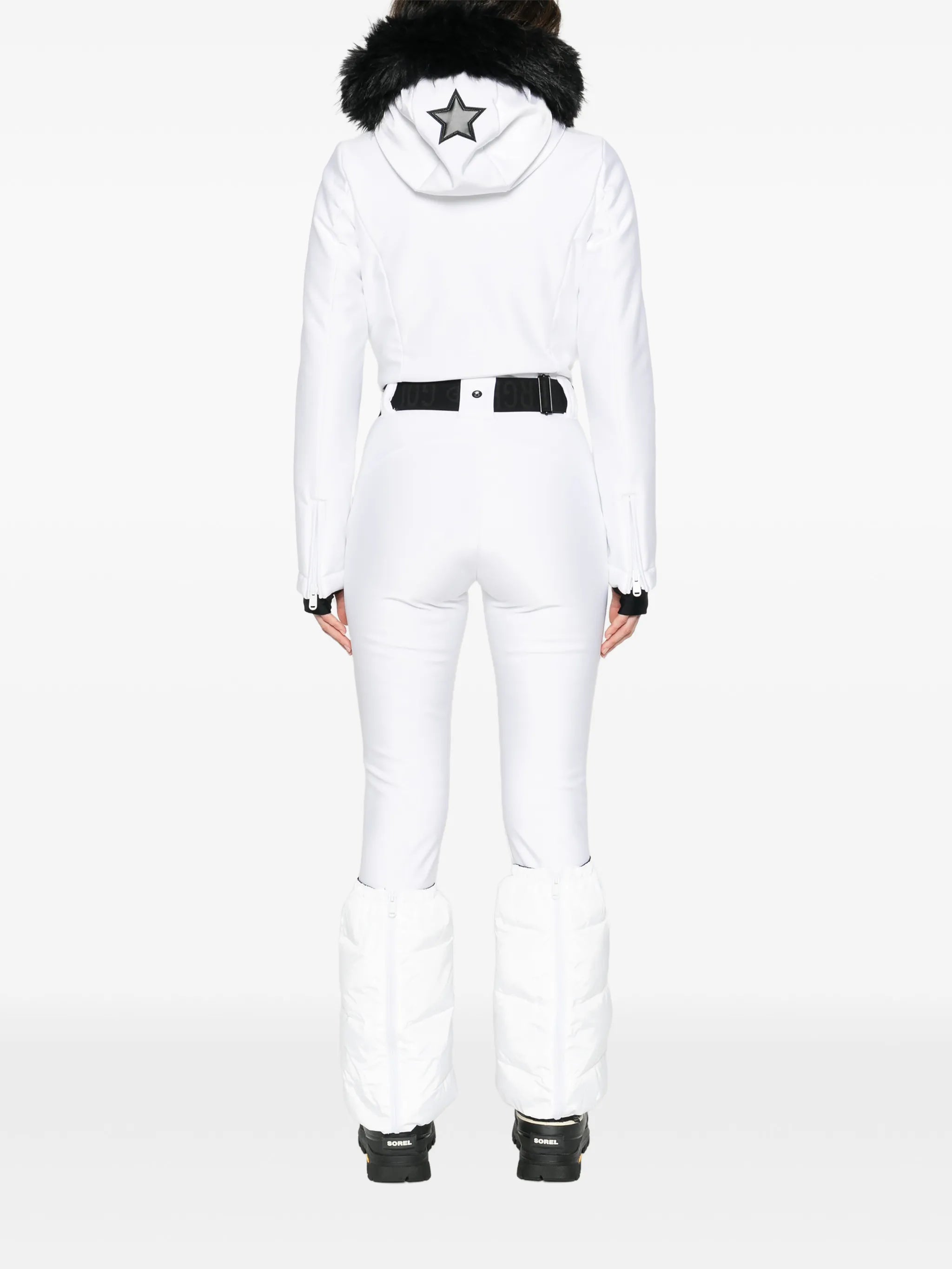 Glisser faux-fur ski suit