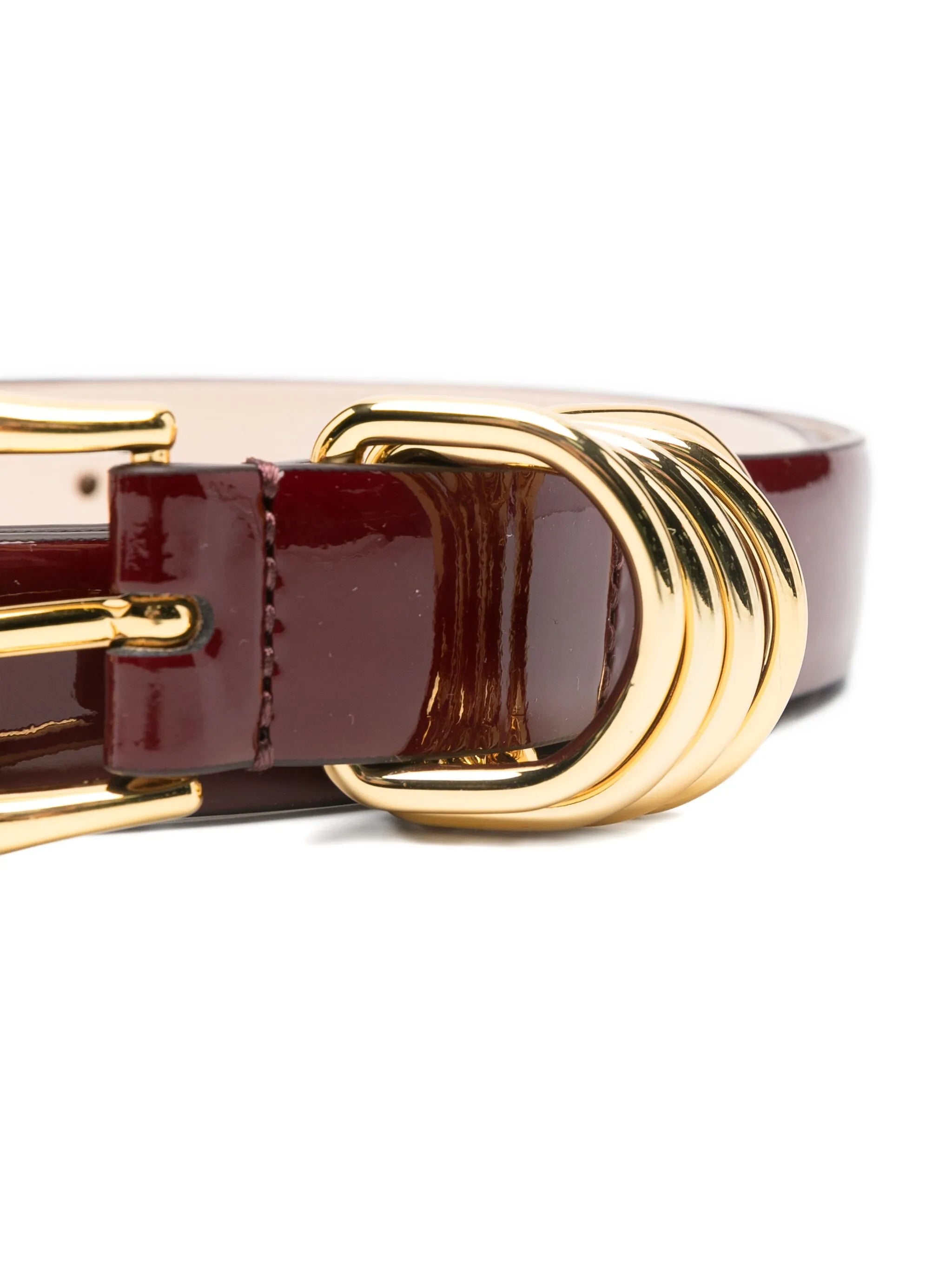 Hollyhock leather belt