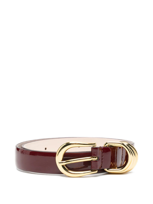 Hollyhock leather belt
