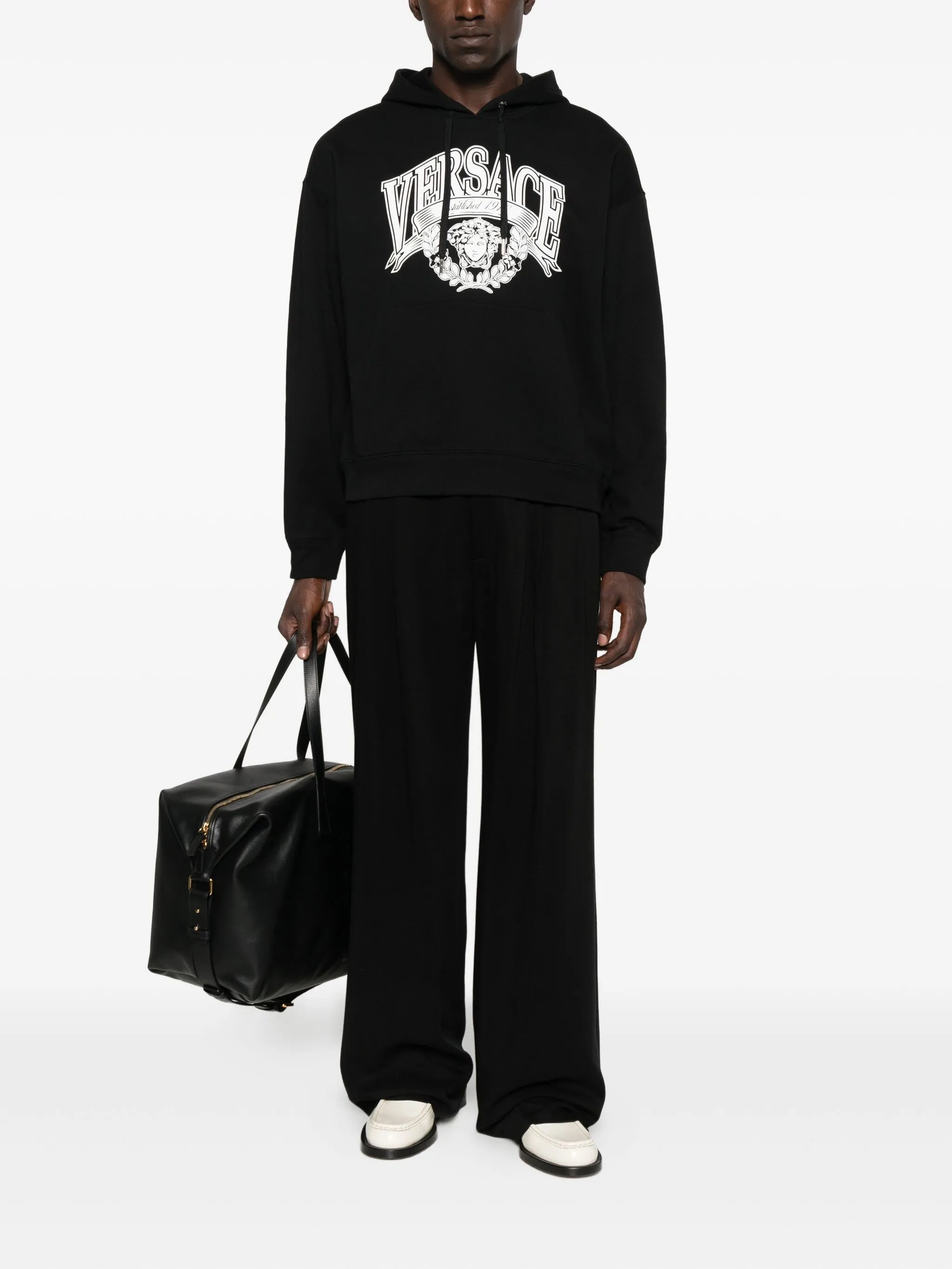 Medusa-print hoodie