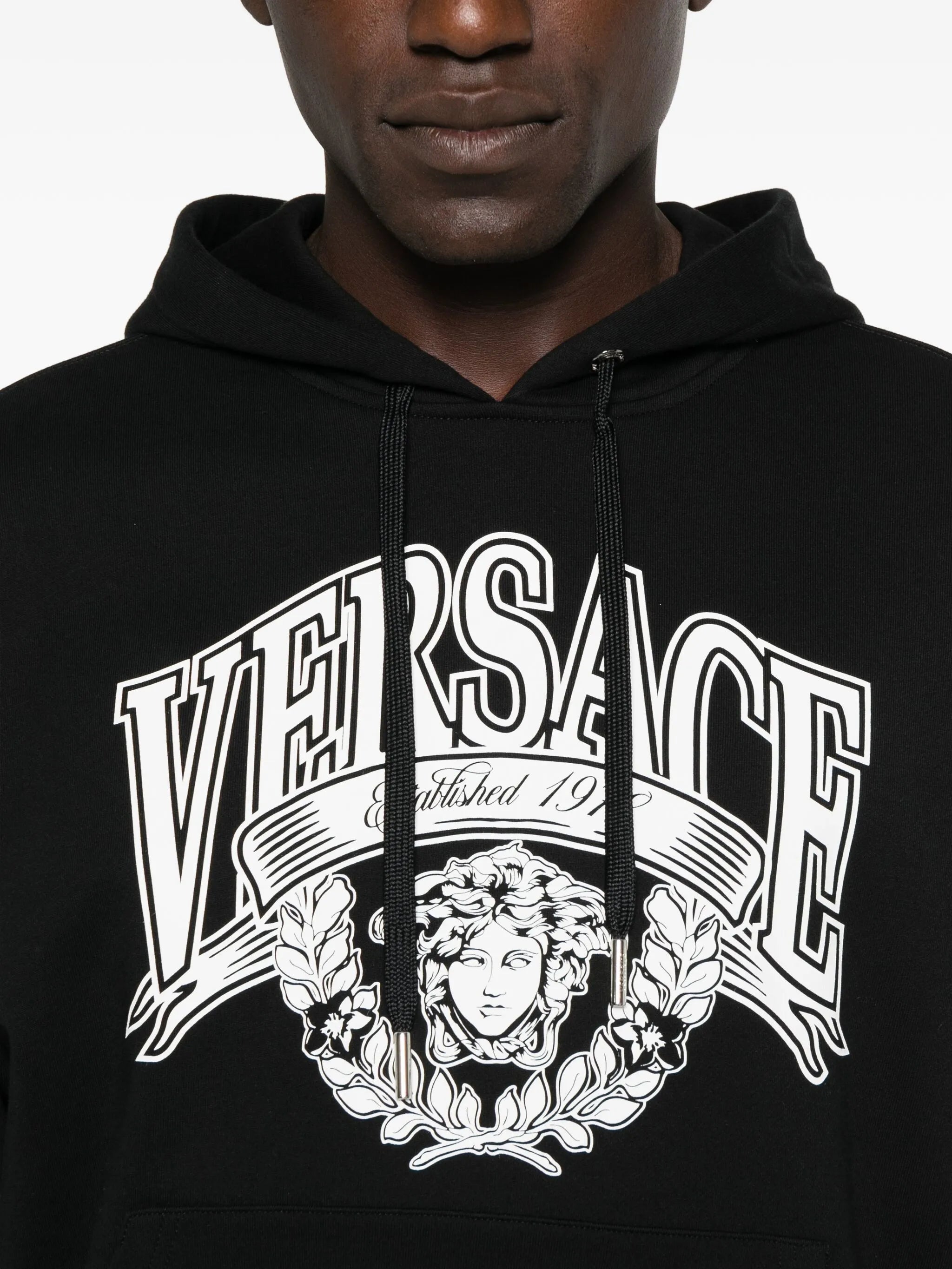Medusa-print hoodie
