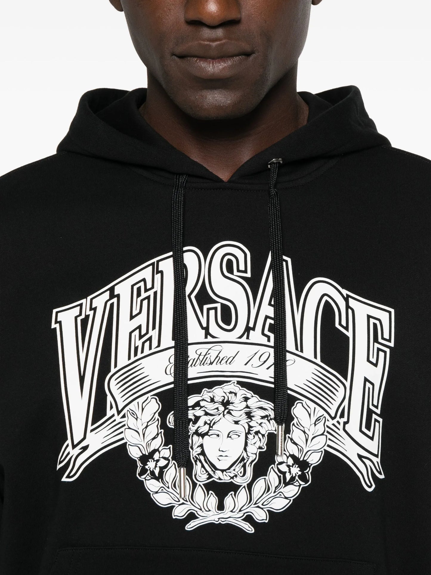 Medusa-print hoodie