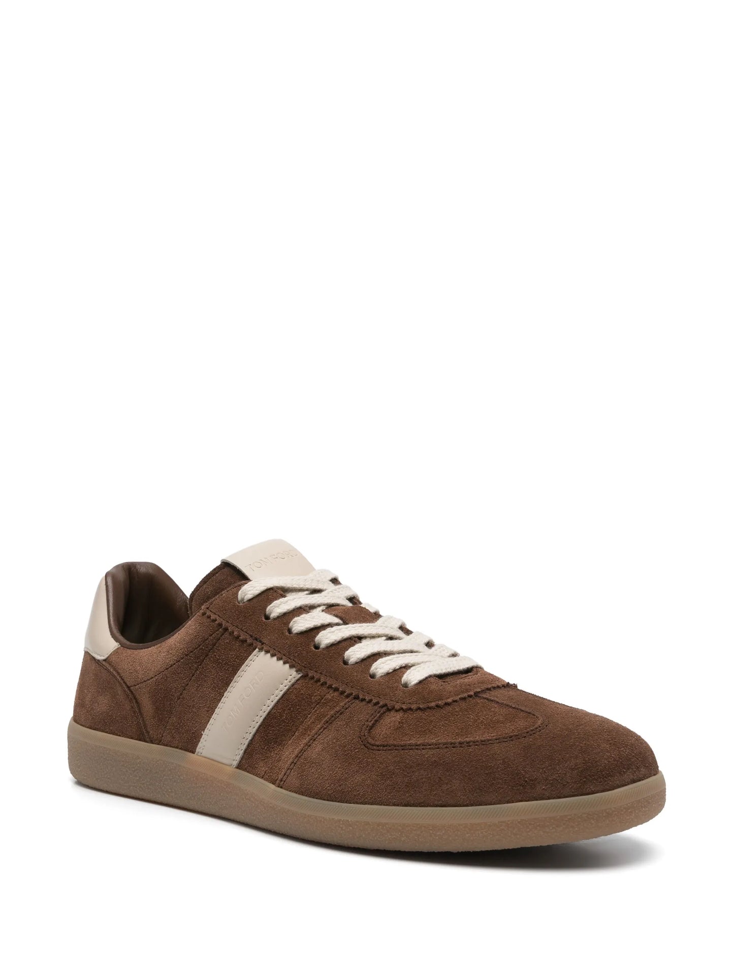 suede panelled sneakers