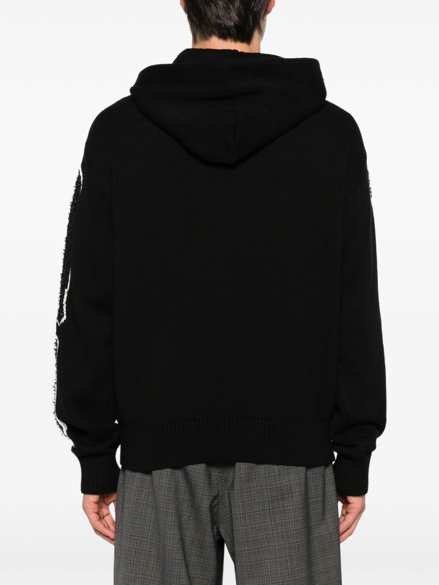 bone-print hoodie