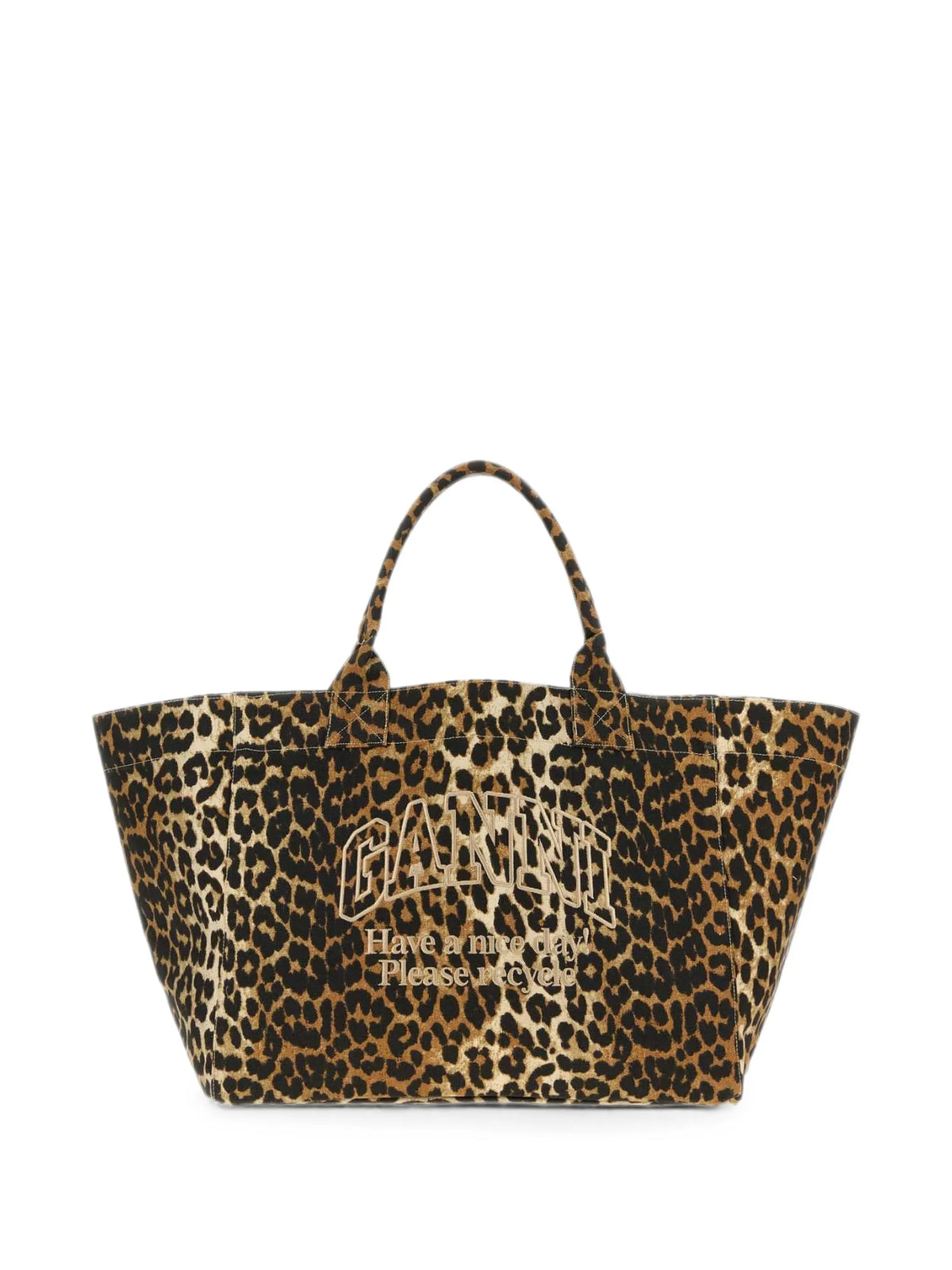 Leopard XXL tote bag