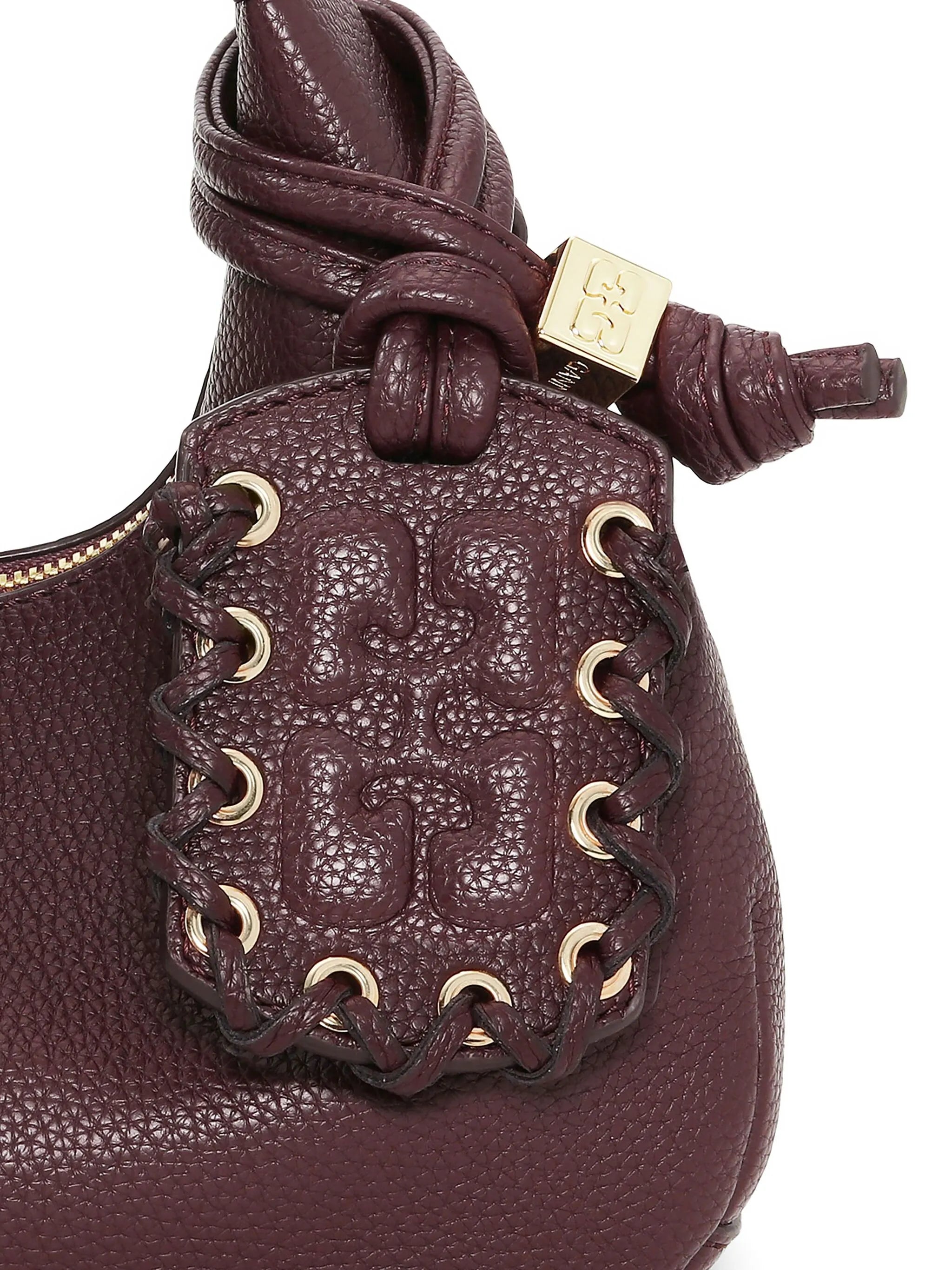 mini knot-detail tote bag