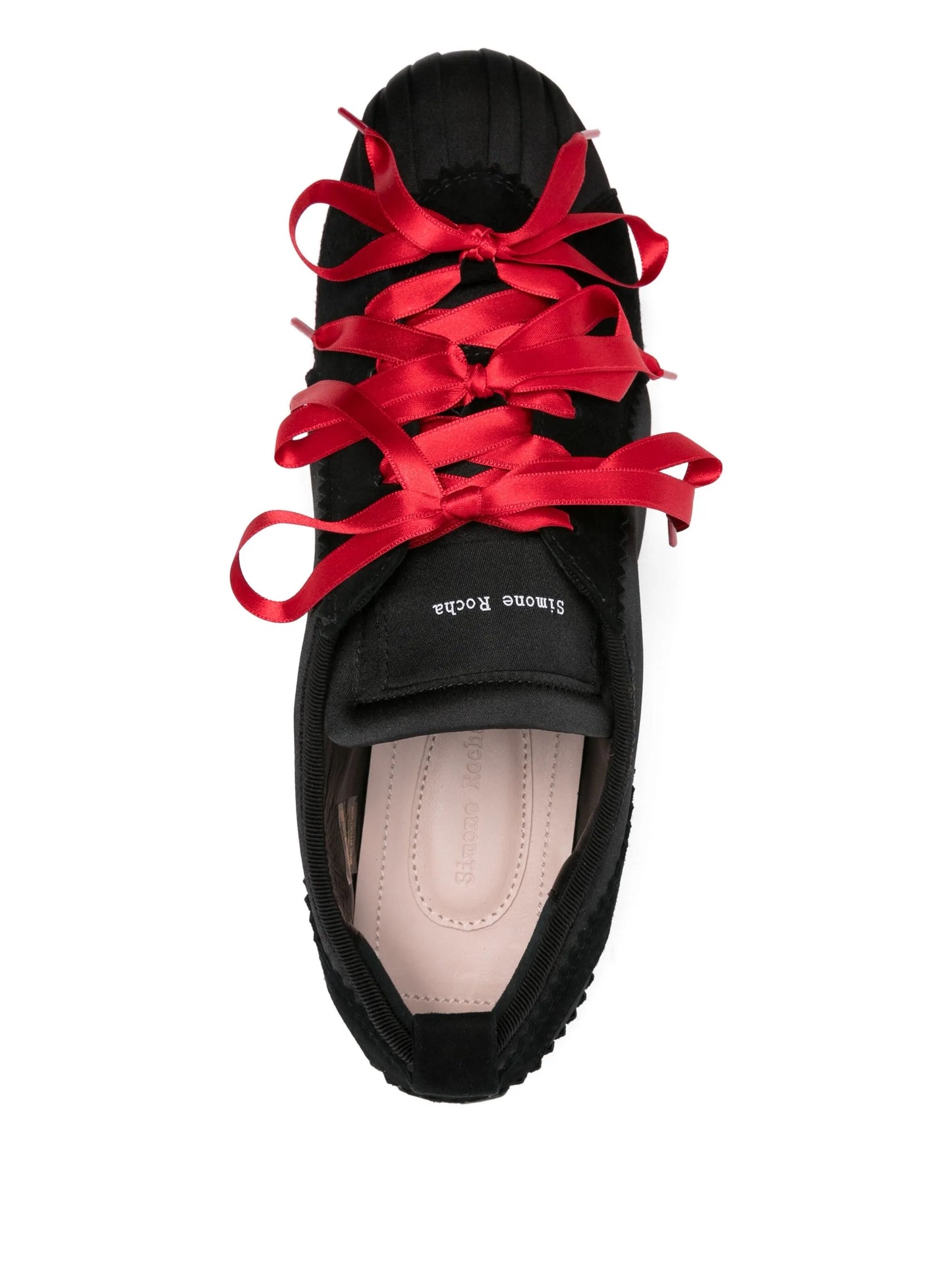 Ballerina Grip satin ribbon sneakers