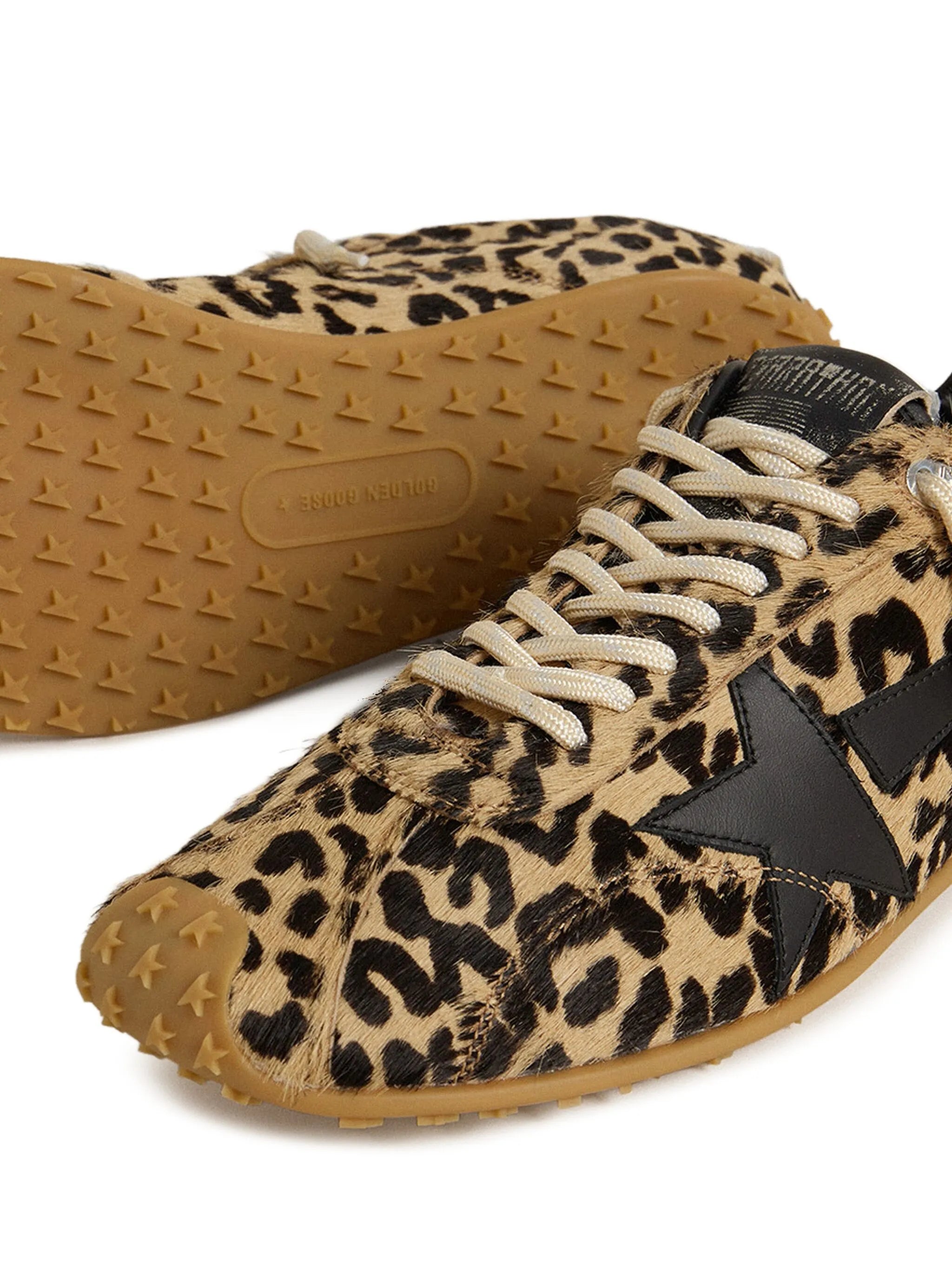 Marathon Speed leopard-print sneakers