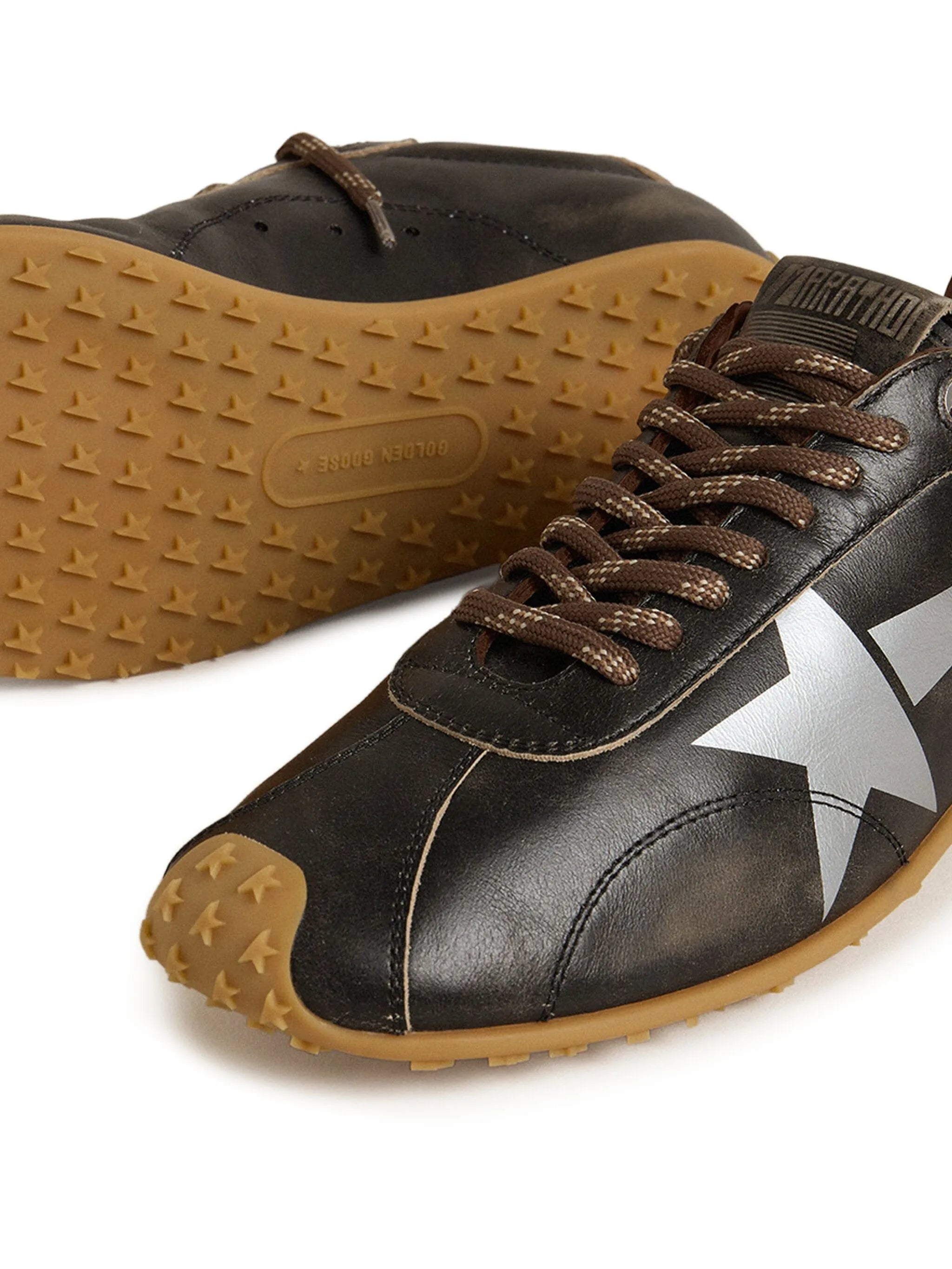 Marathon Speed logo-printed sneakers