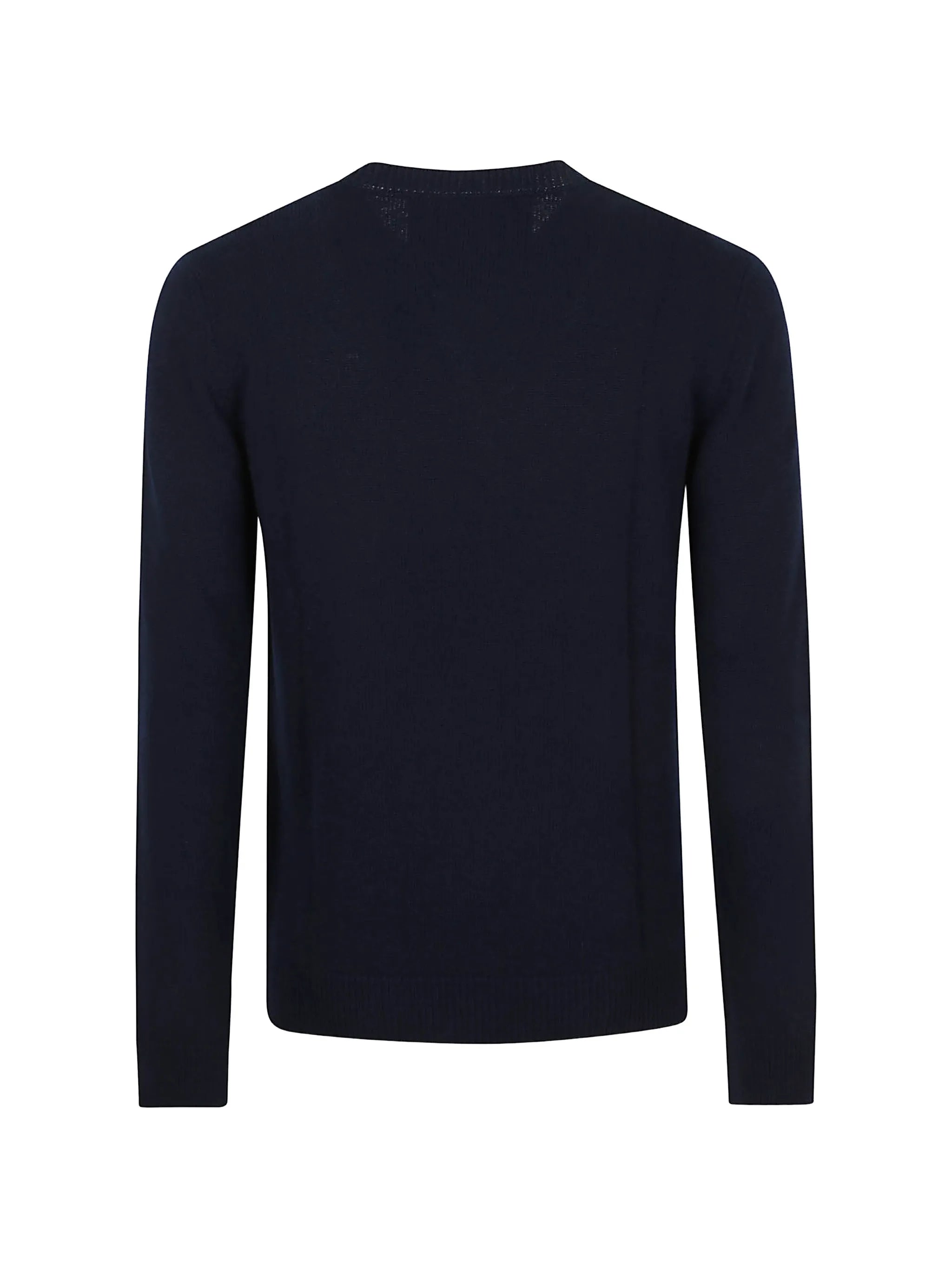 Chez Valentino jacquard-motif wool sweater