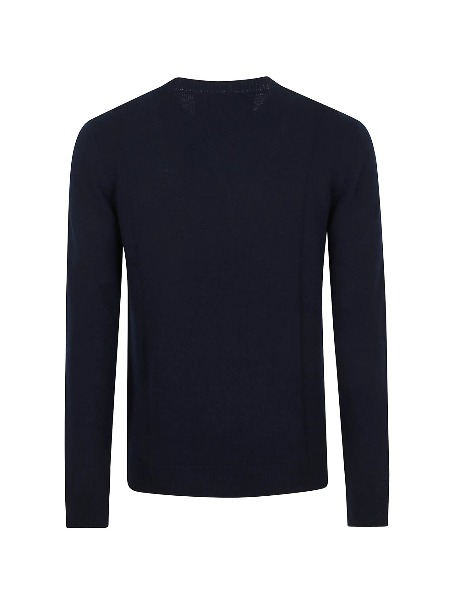 Chez Valentino jacquard-motif wool sweater
