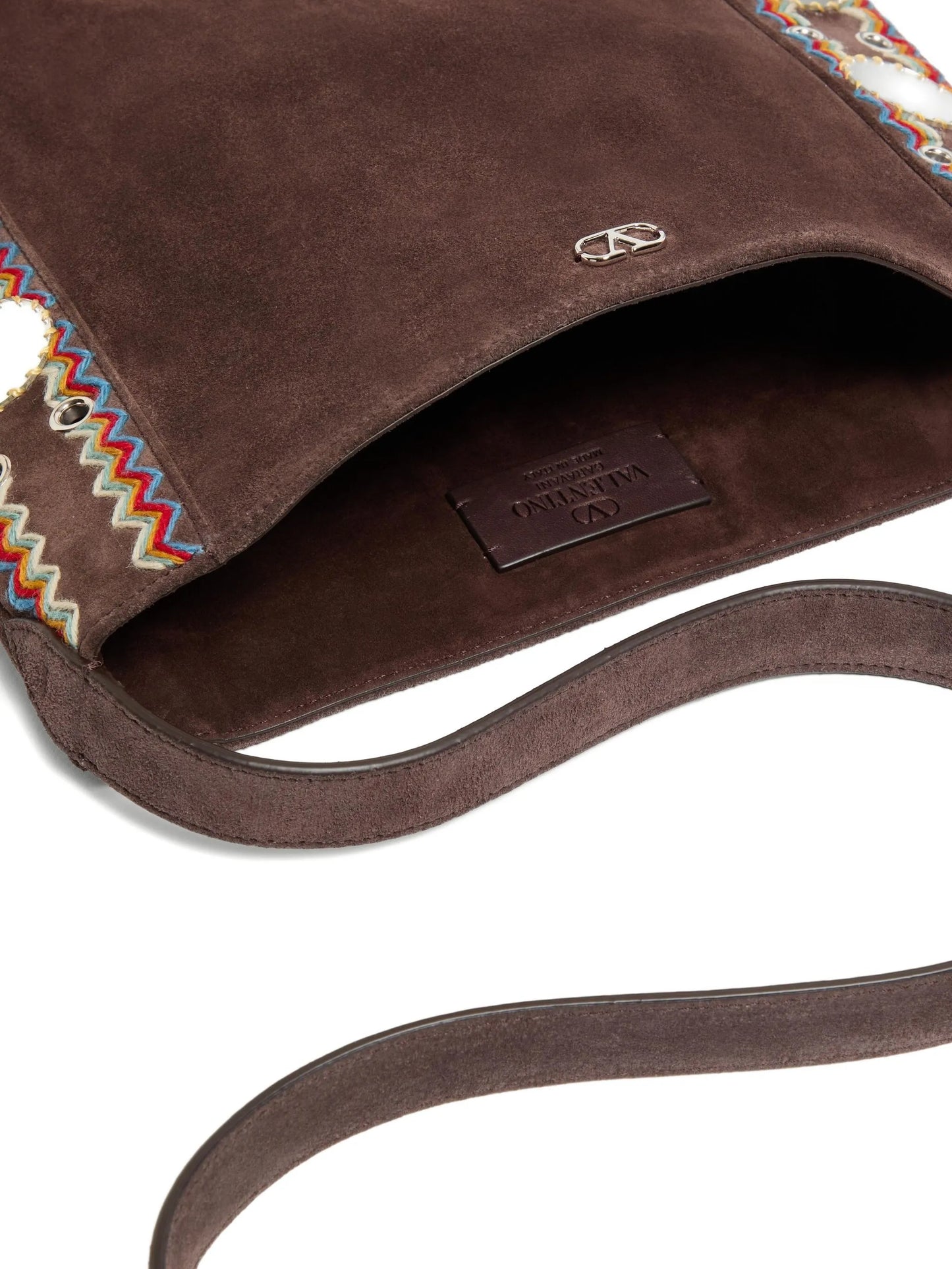 Nellcôte suede shoulder bag