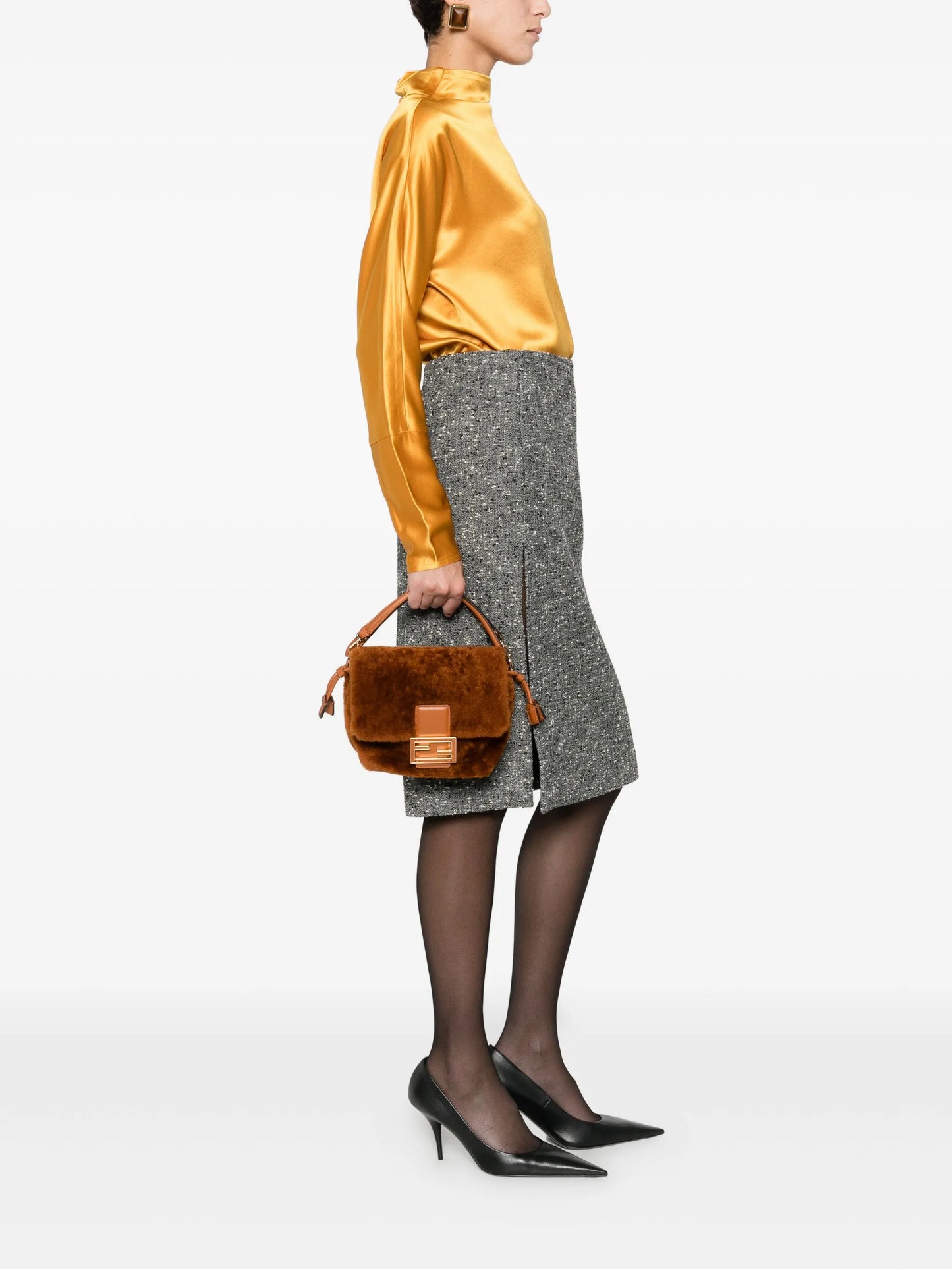 small Mamma Baguette cross body bag