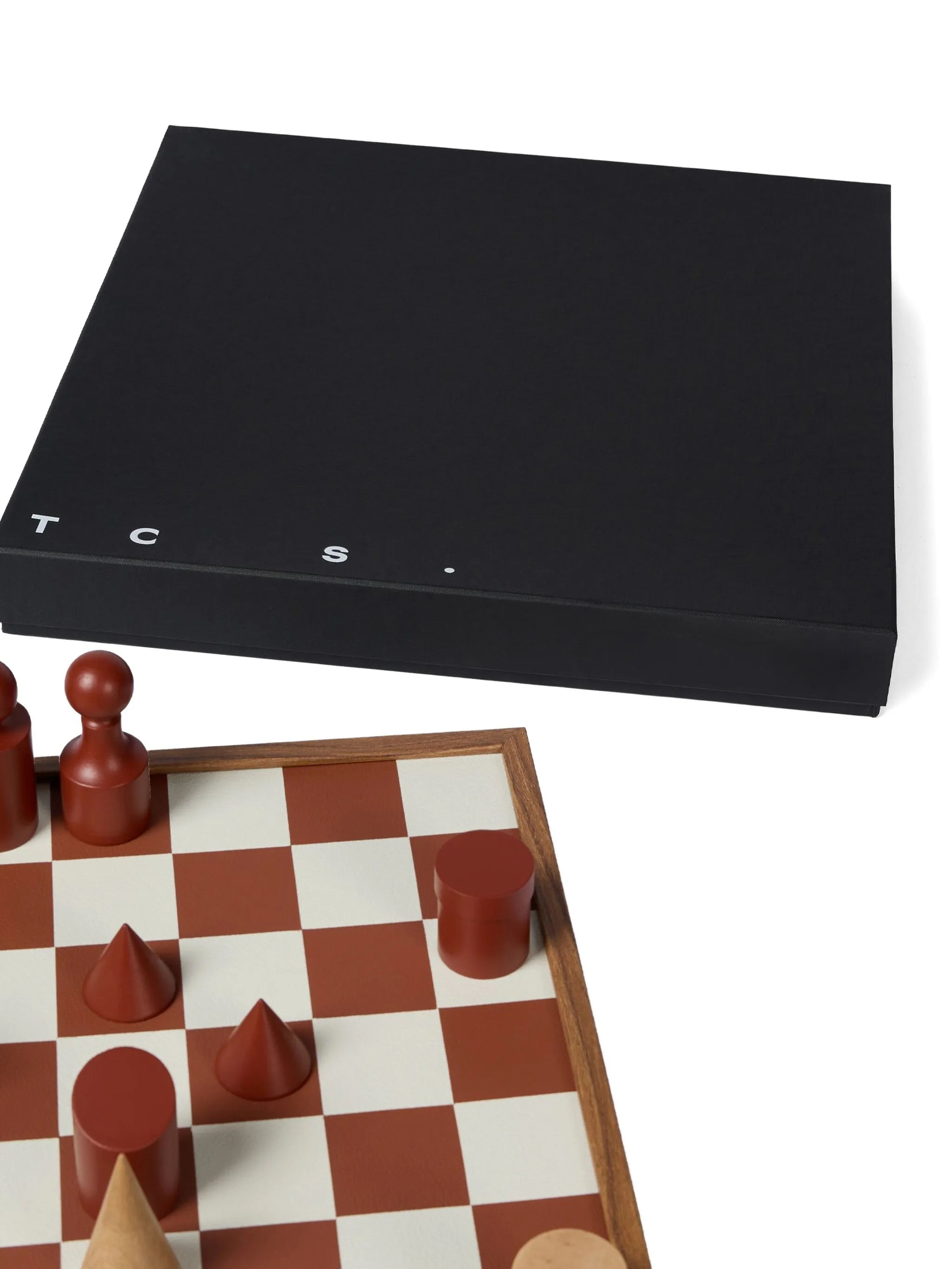 Milos chess set terracotta