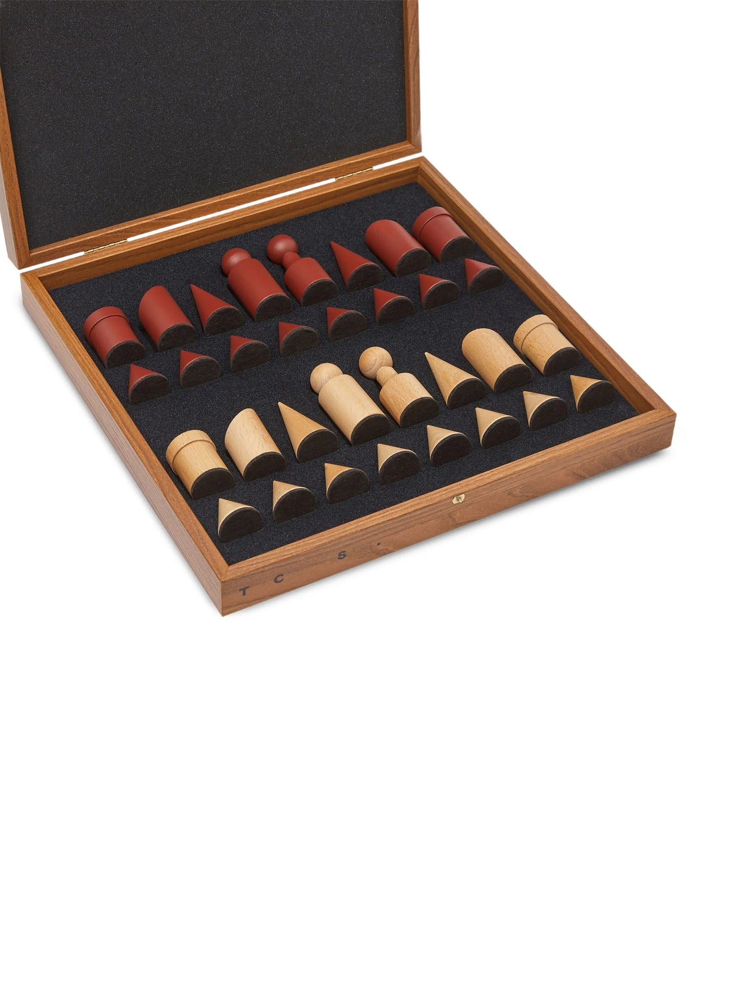 Geometric Chess Pieces Milos Chess board game (40cmx40cm)