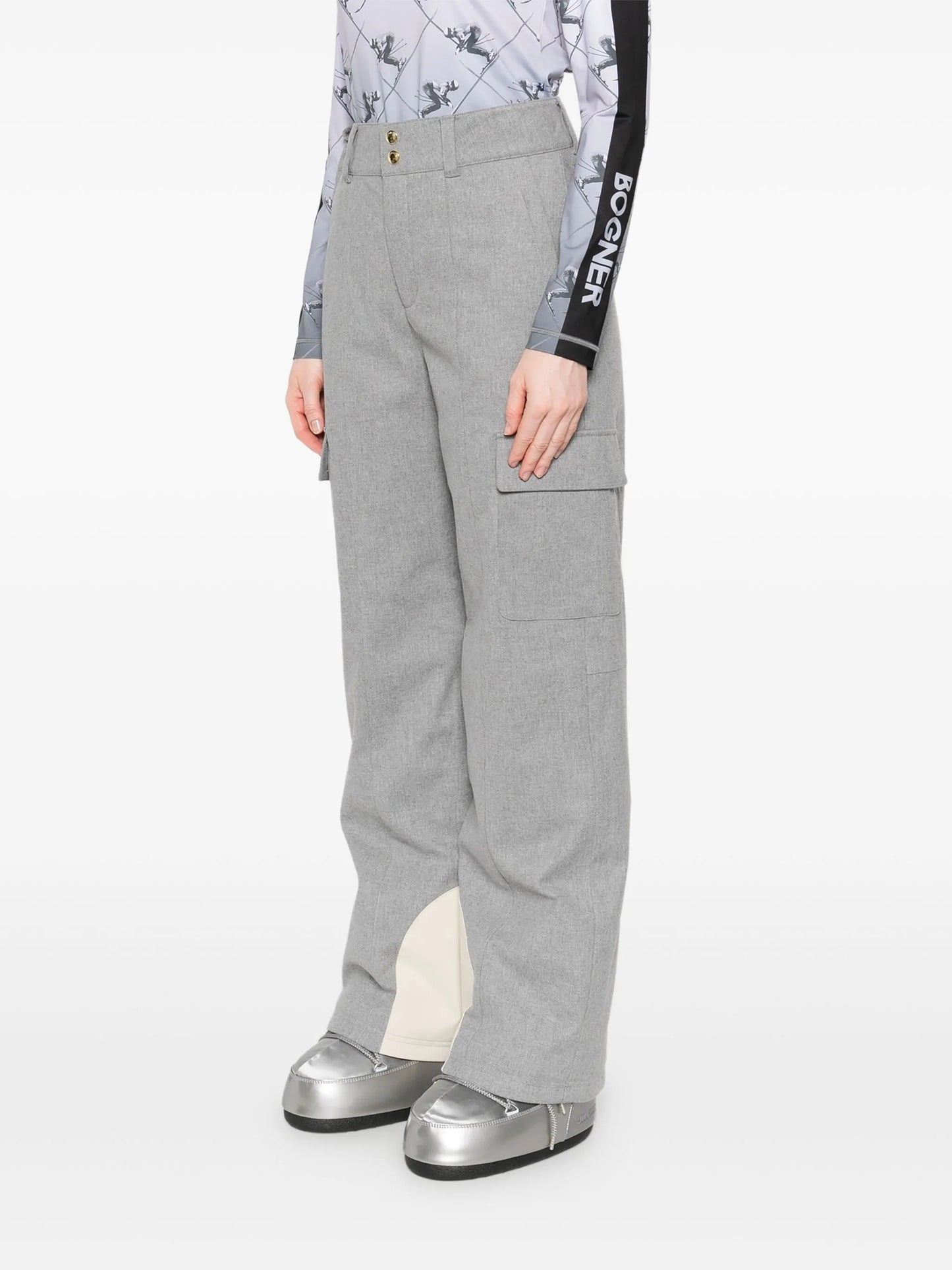 Luca ski wide-leg trousers