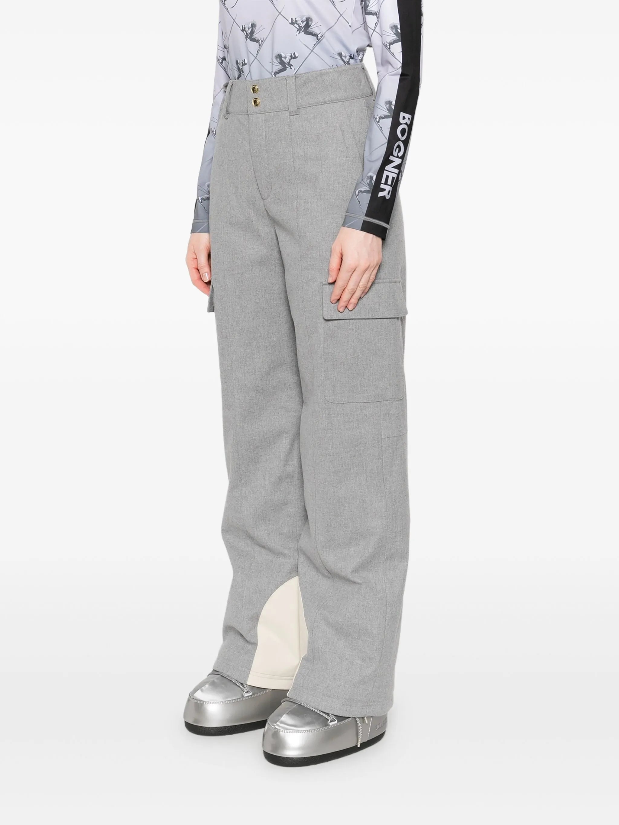 Luca ski wide-leg trousers