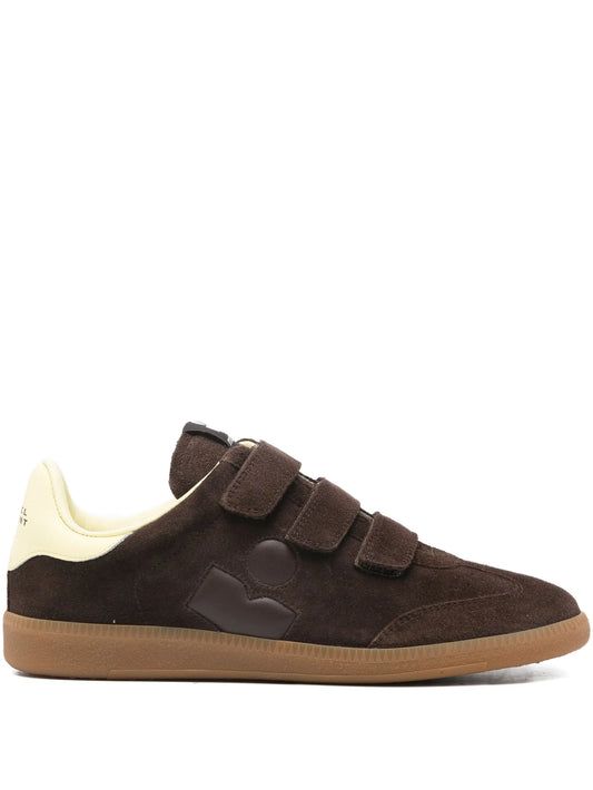 Beth suede touch-strap sneakers
