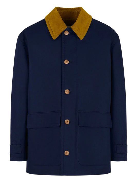 button-up coat