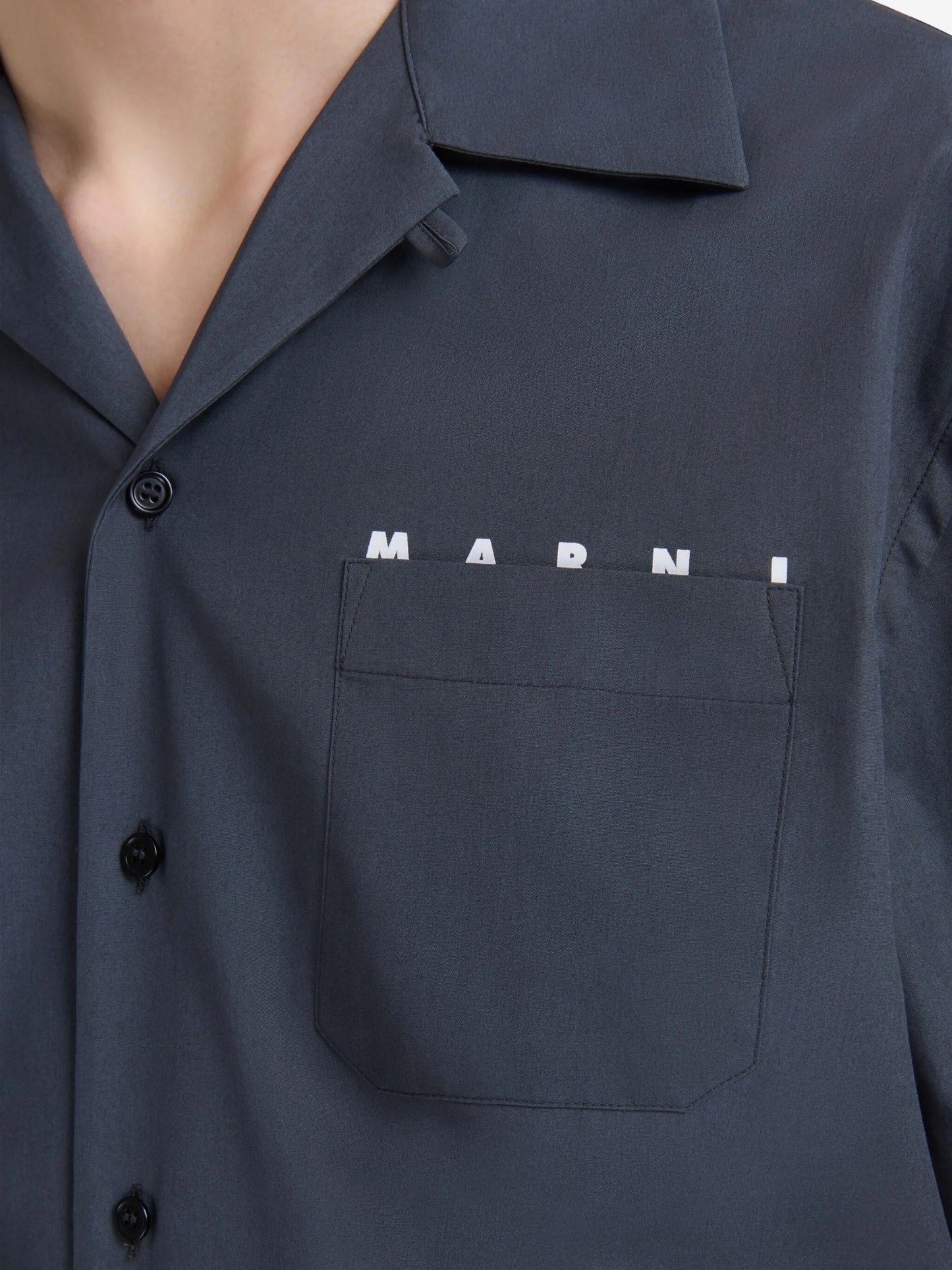short-sleeve button-up shirt