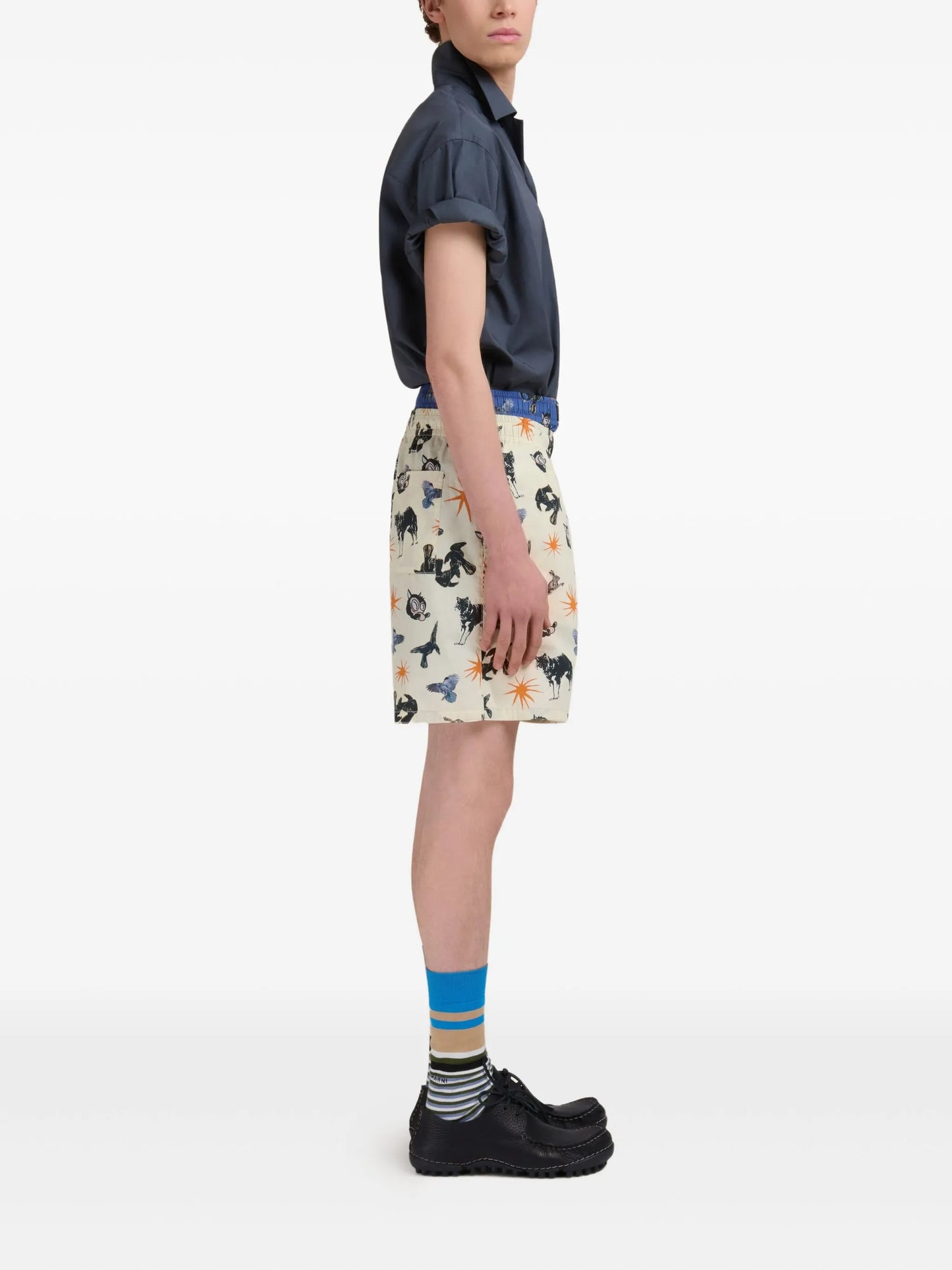 short-sleeve button-up shirt