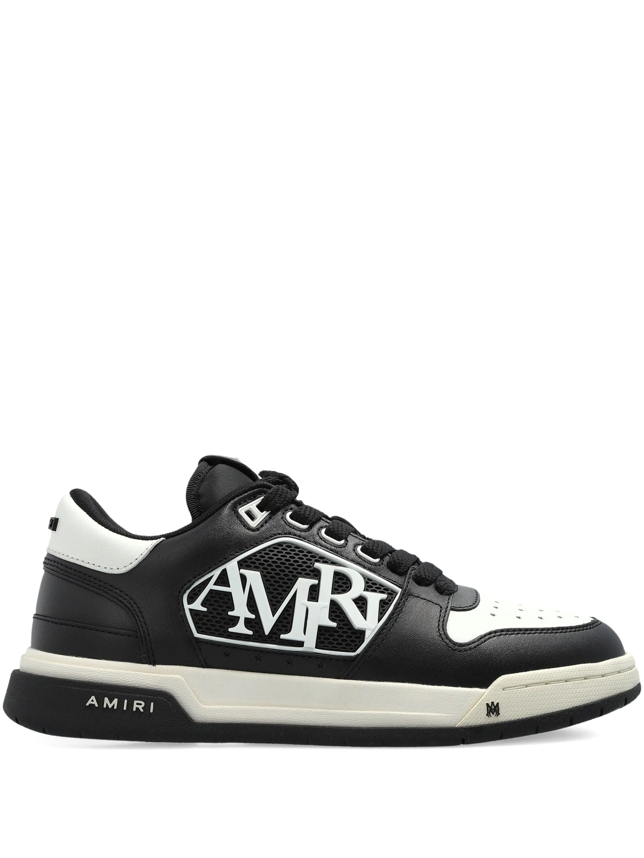 logo-embossed low-top sneakers