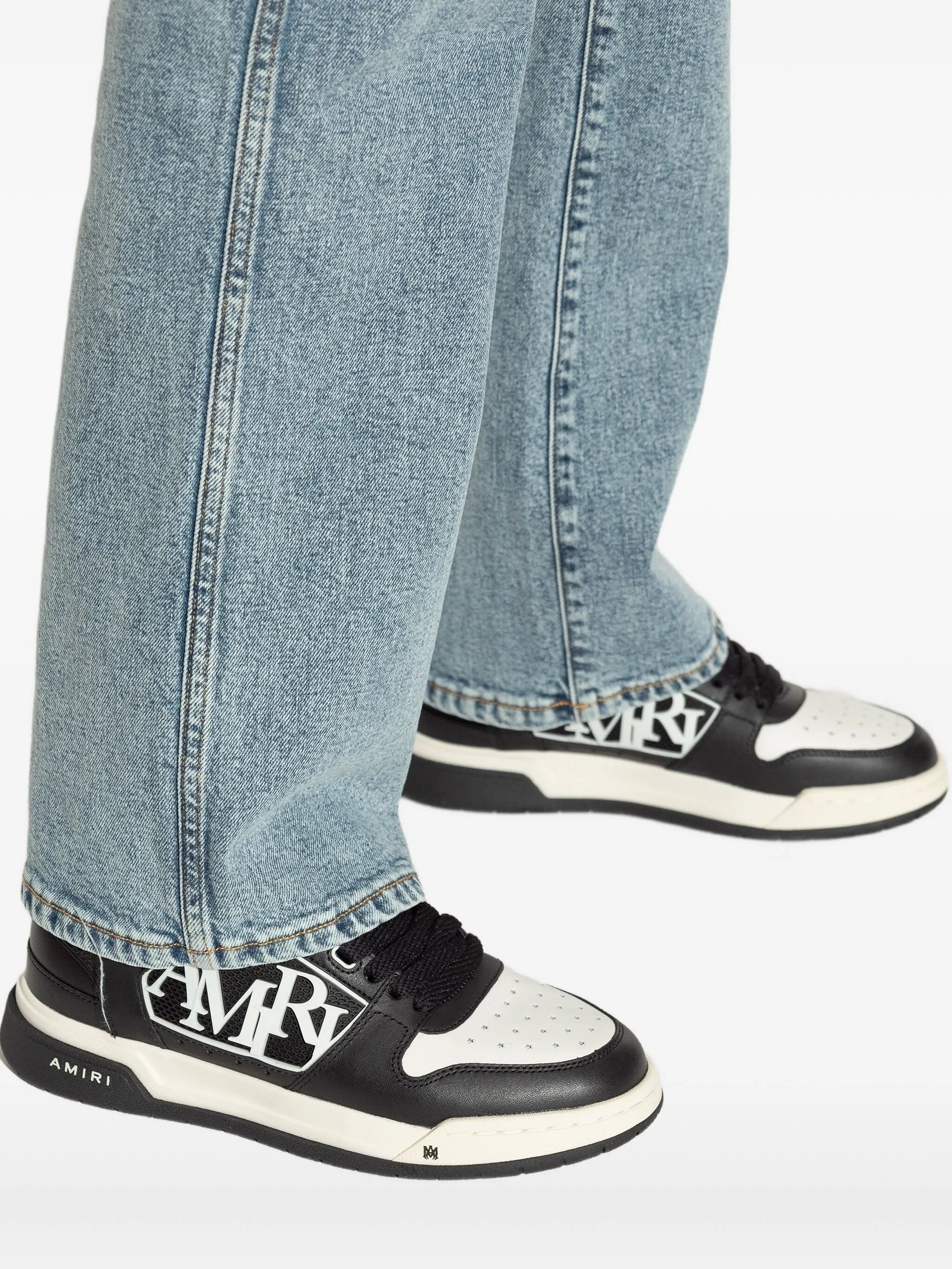 logo-embossed low-top sneakers