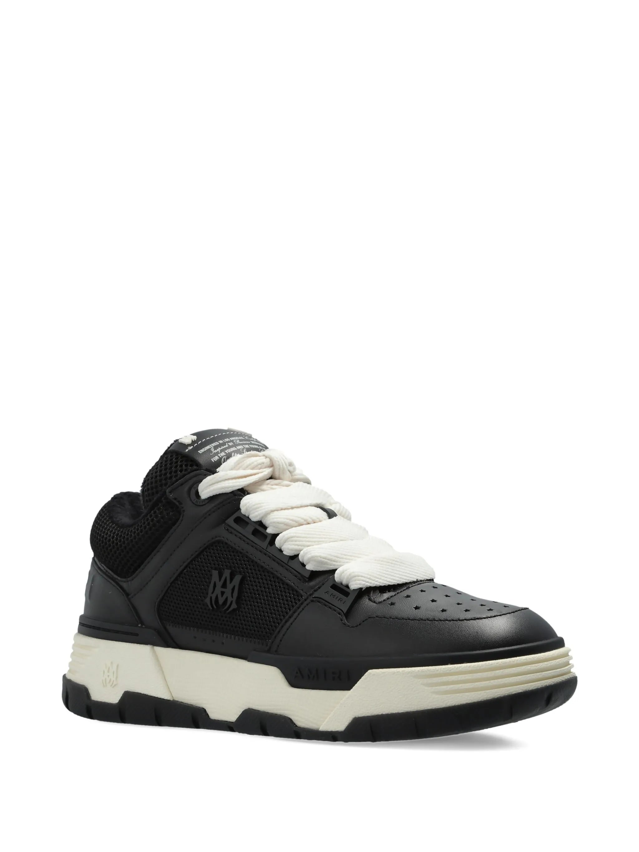 MA-1 mesh-panelled lace-up sneakers
