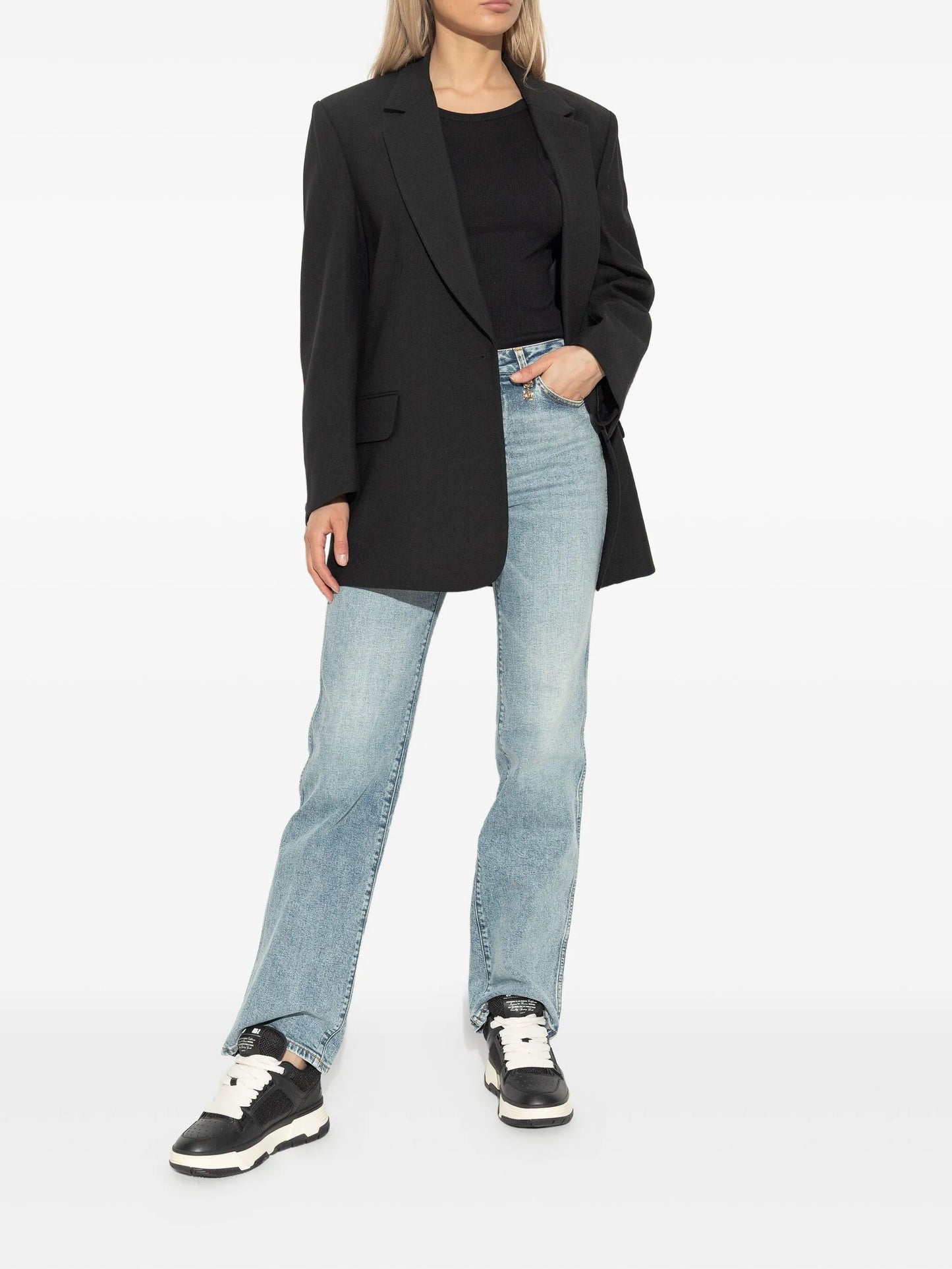 MA-1 mesh-panelled lace-up sneakers