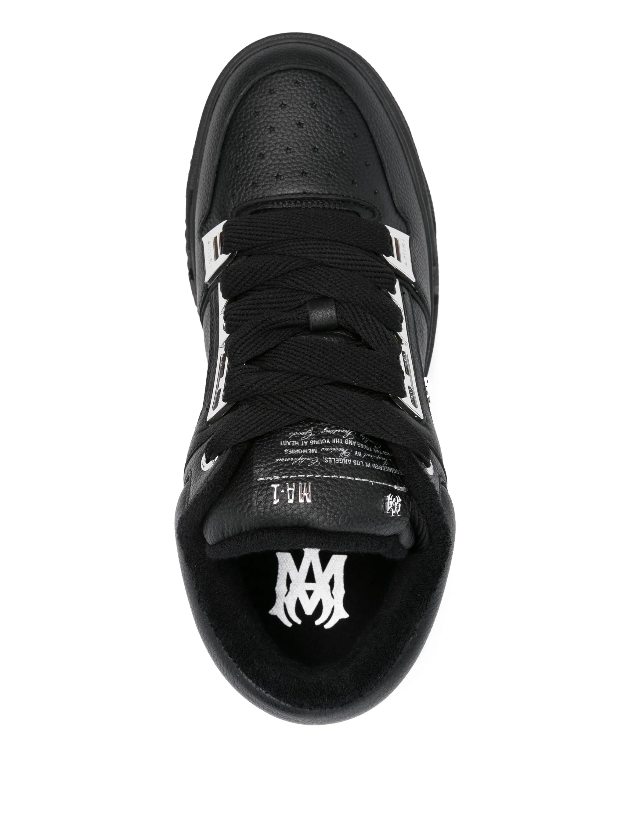 Metallic MA-1 sneakers