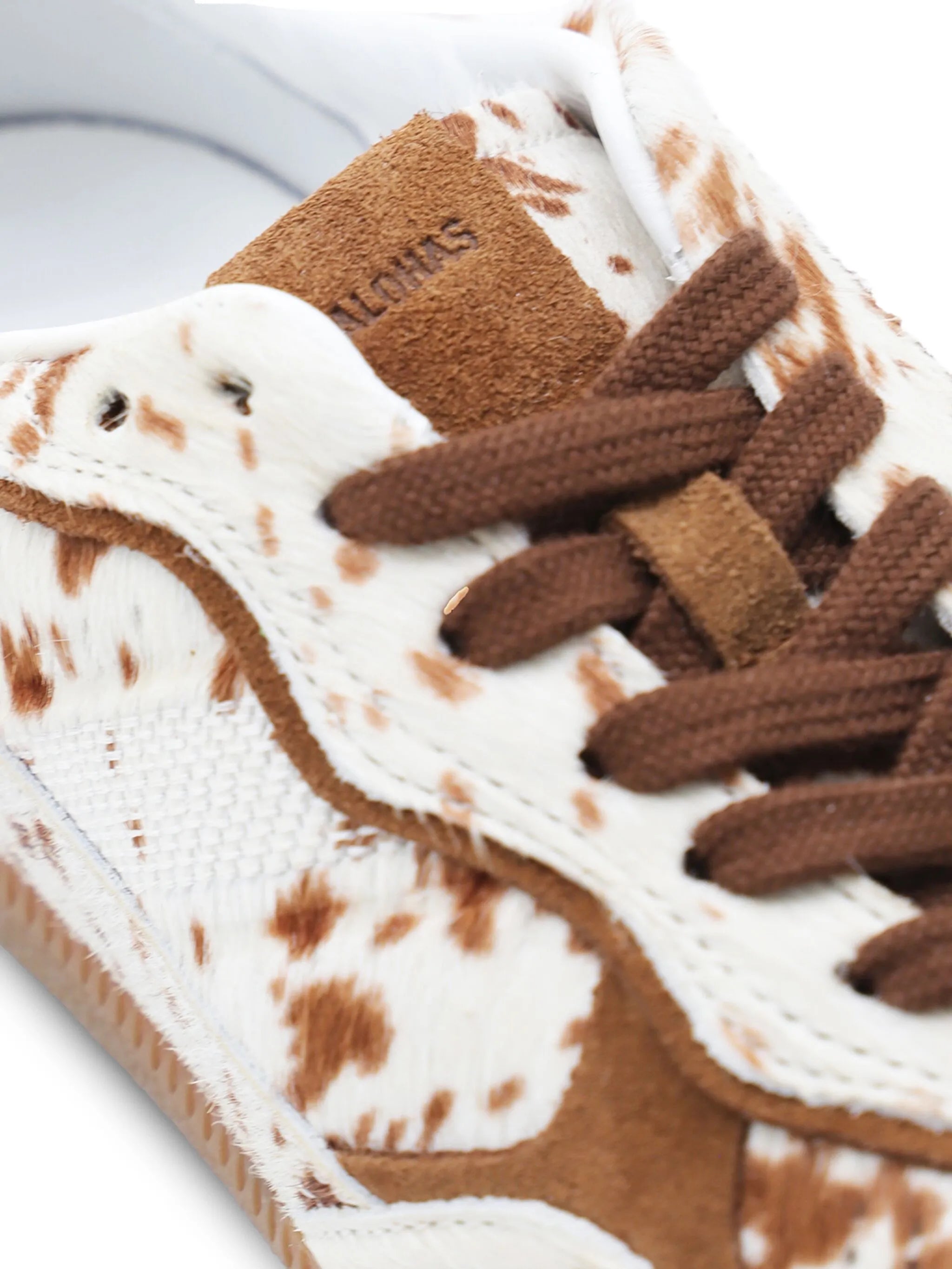 animal-print sneakers