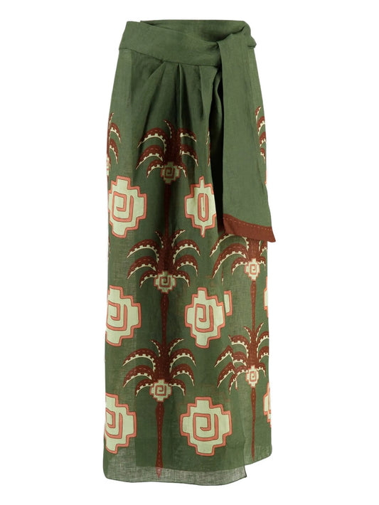 Amazon Echoes linen skirt