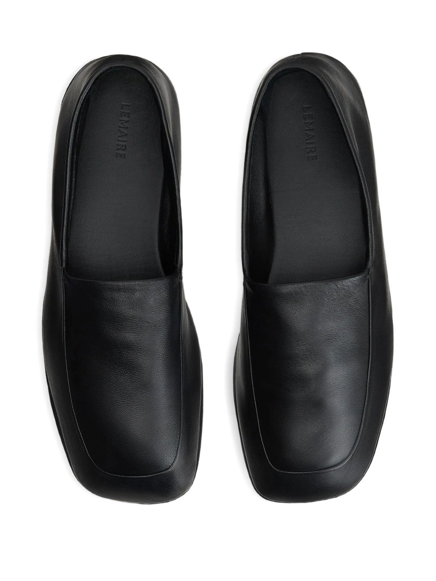 slip-on square-toe loafers