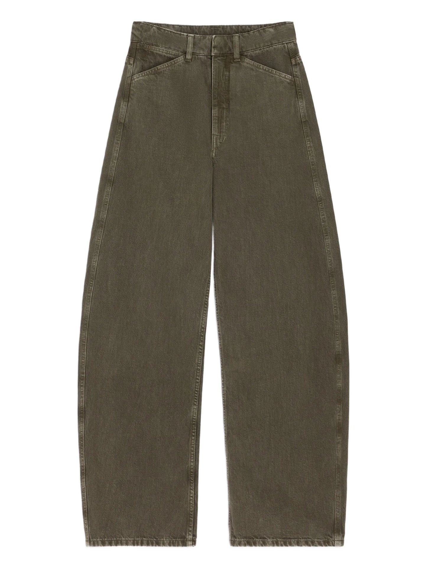 curved jeans