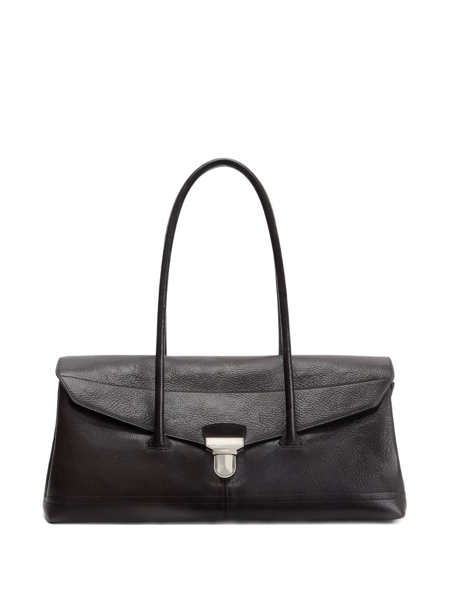 Gear leather shoulder bag