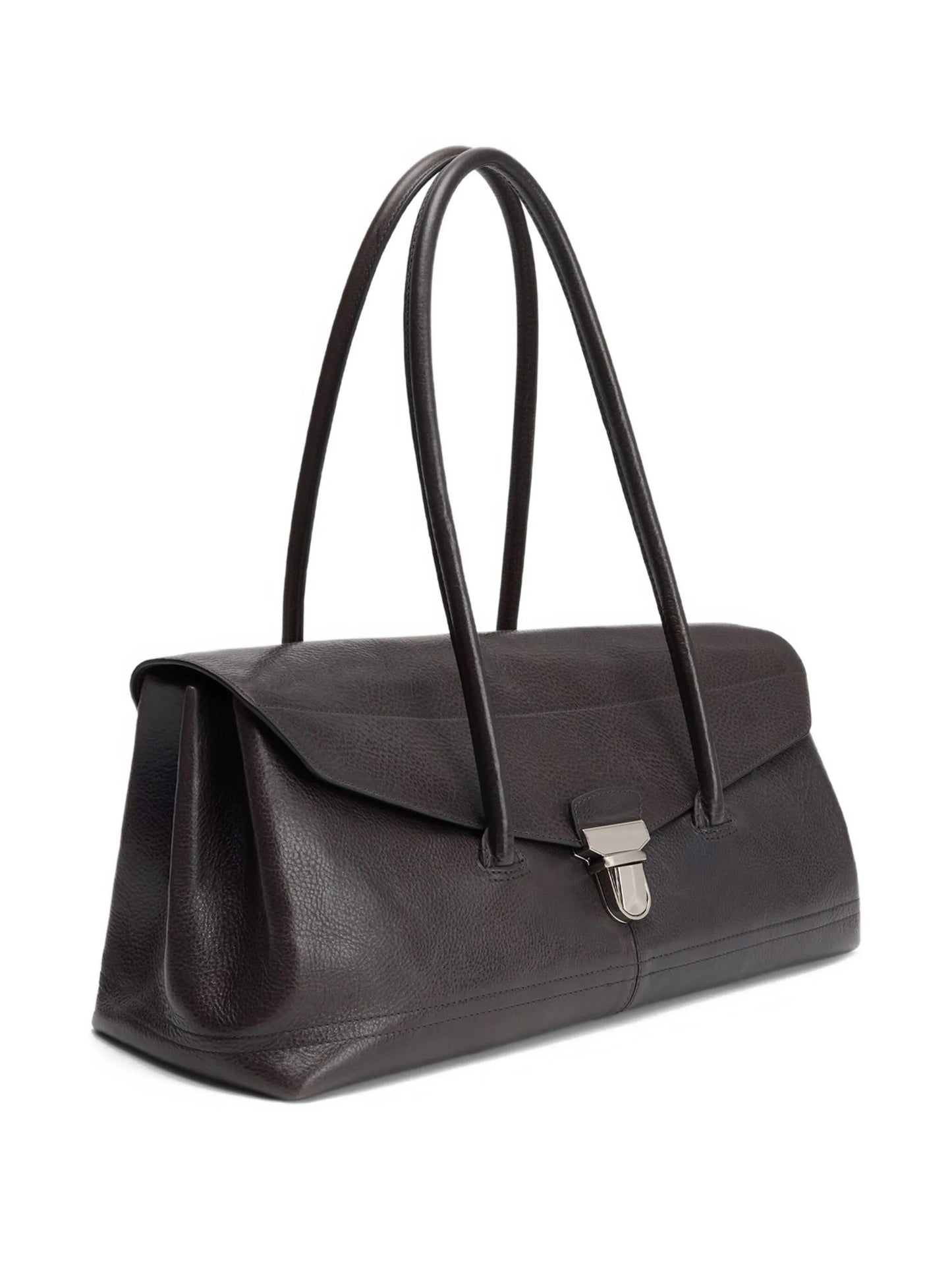 Gear leather shoulder bag