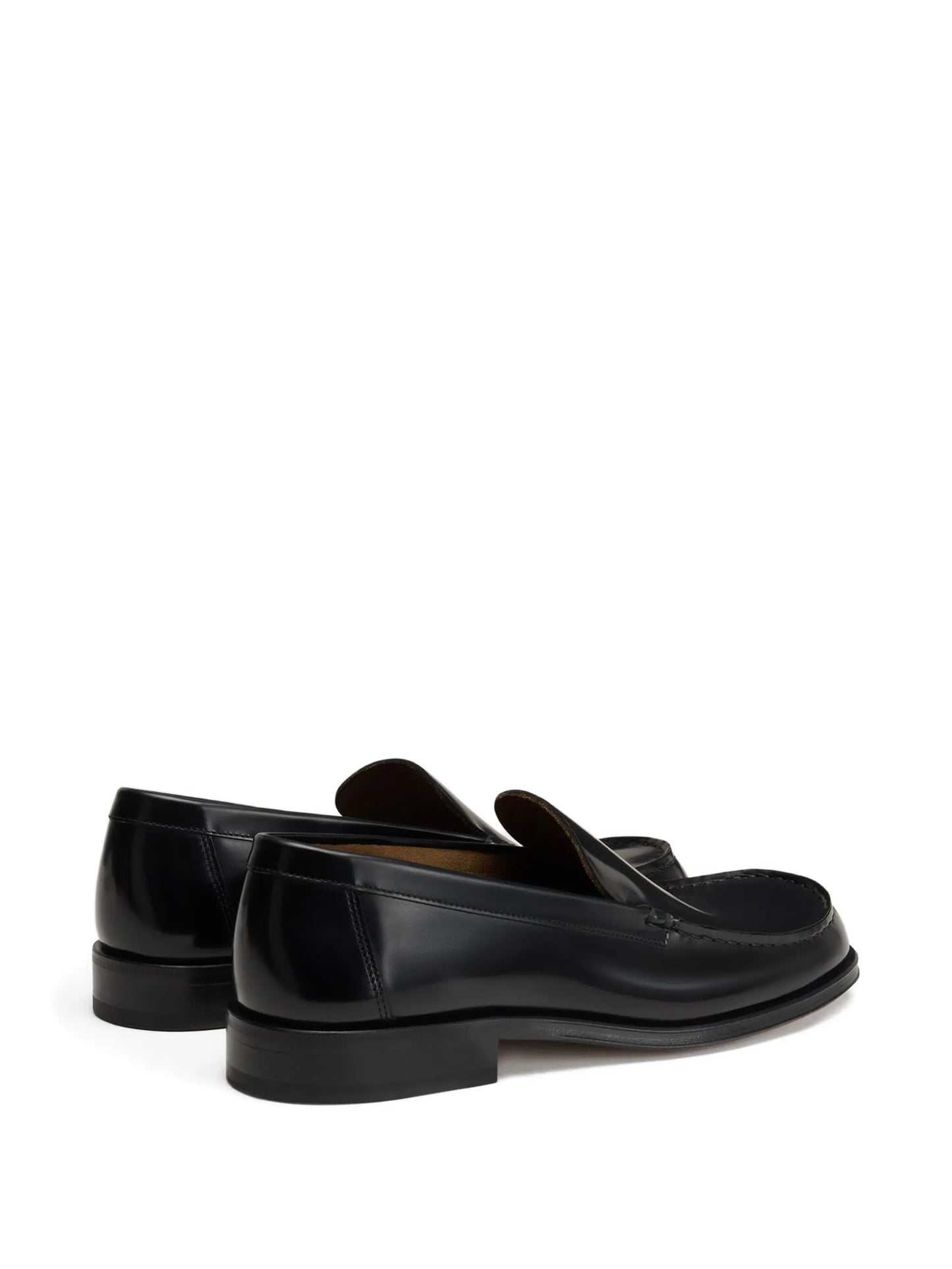 loafers in leather