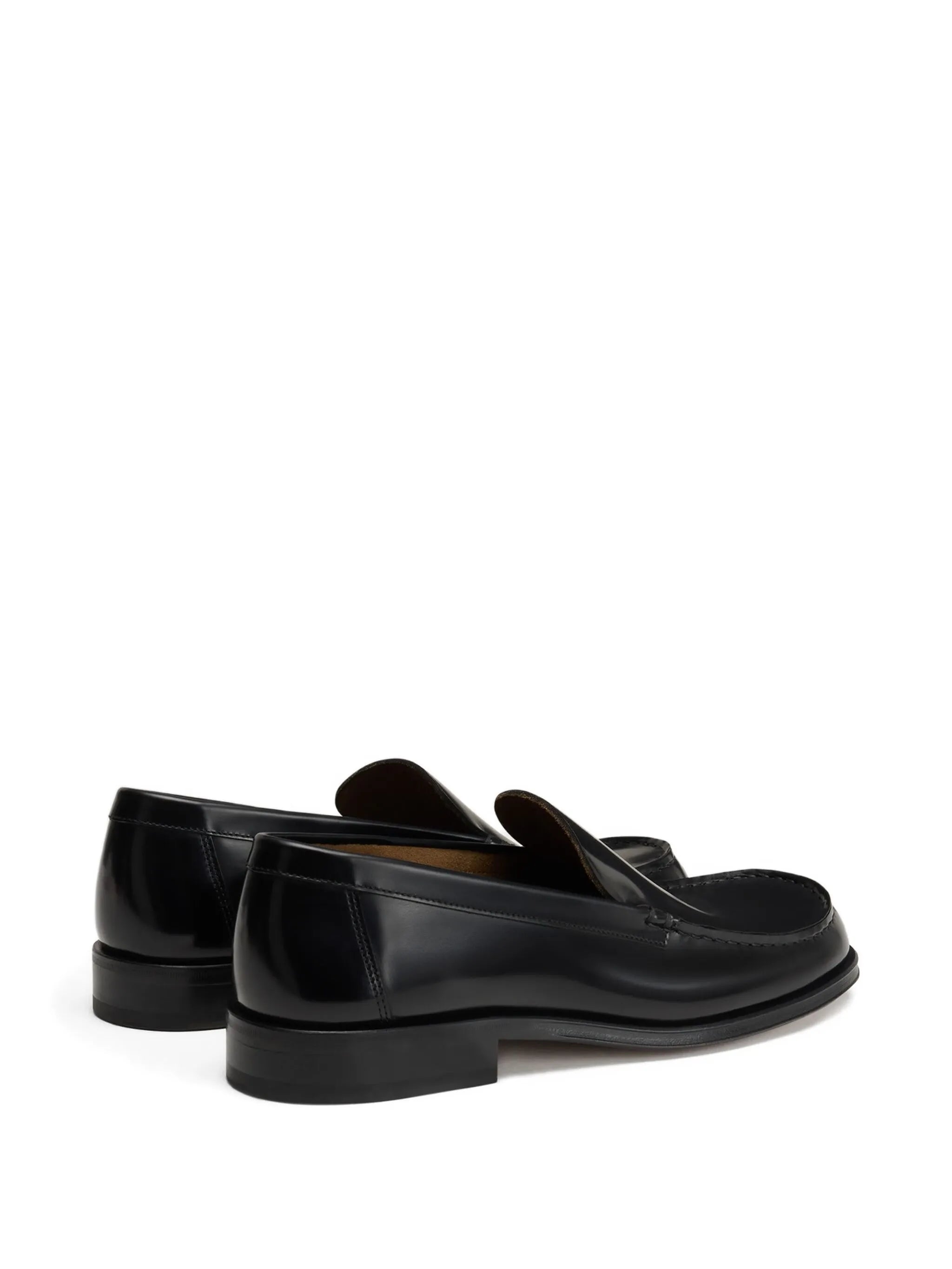 square-toe loafers