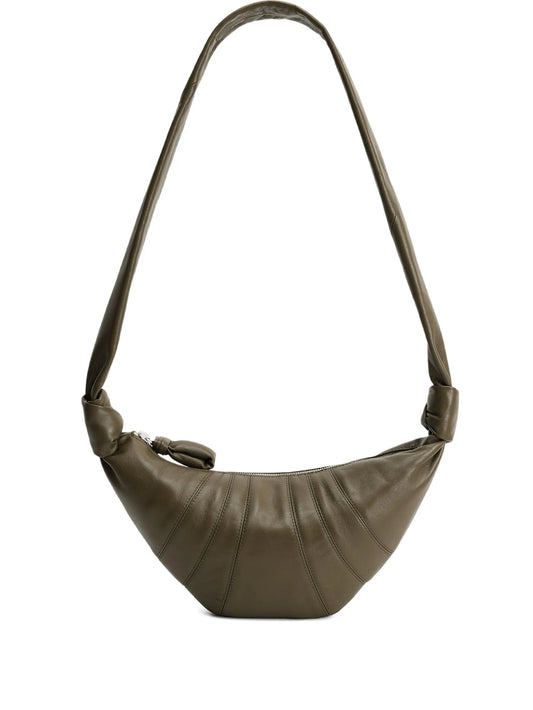small Croissant panelled shoulder bag