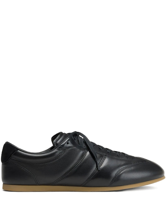 leather sneakers
