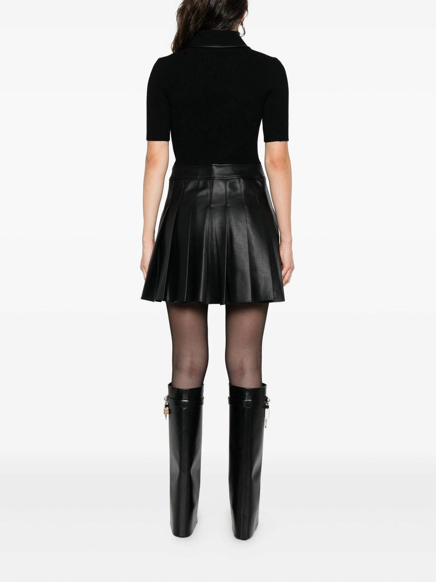 Linnie pleated mini dress