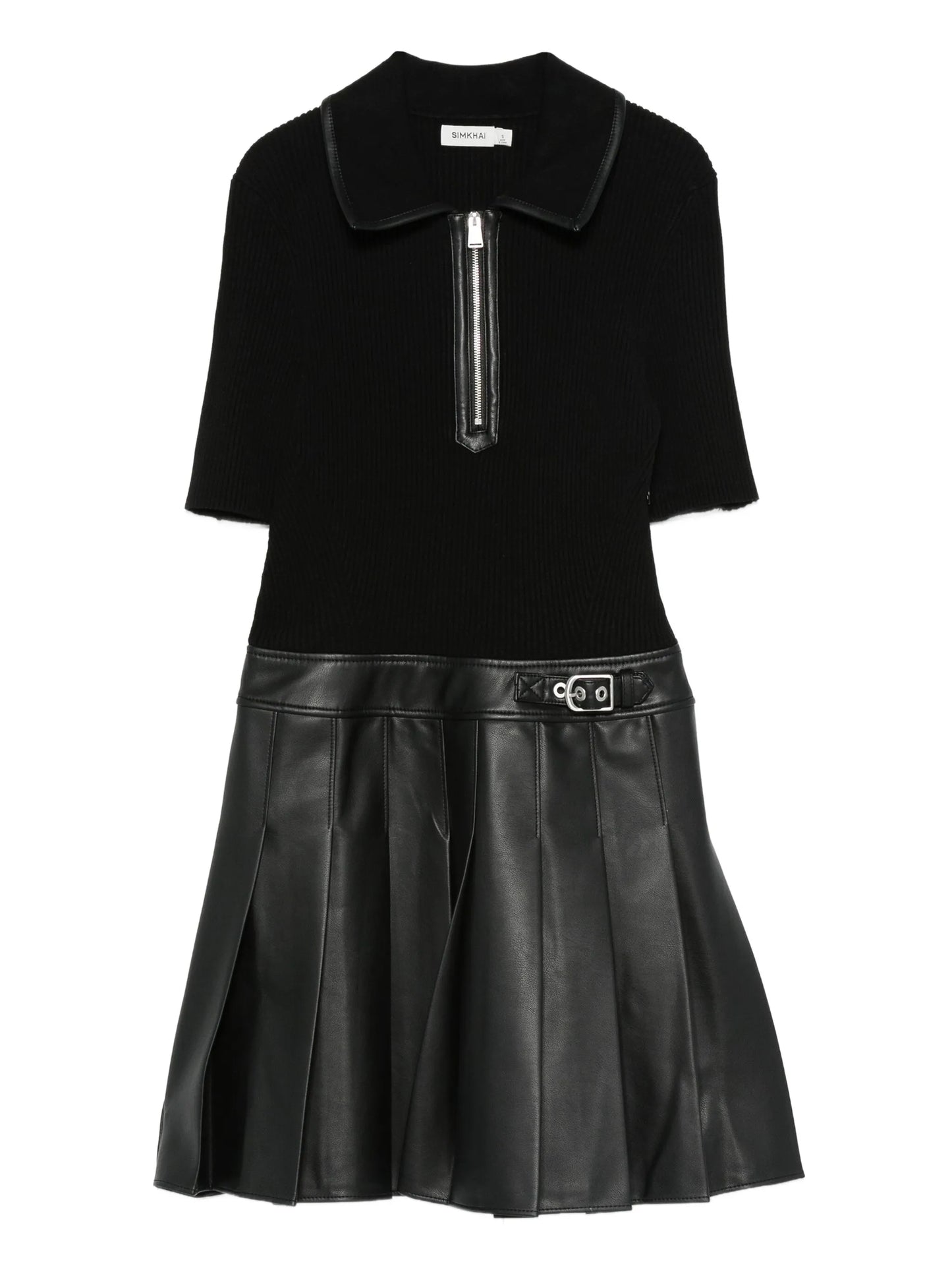 Linnie pleated mini dress