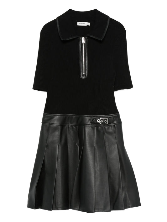 Linnie pleated mini dress