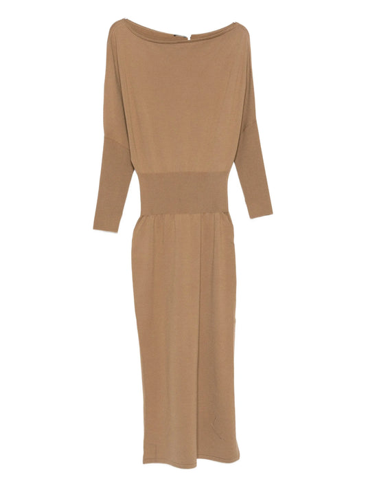 Janese off-shoulder midi dress