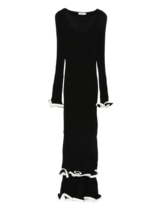 Solani ruffled midi dress