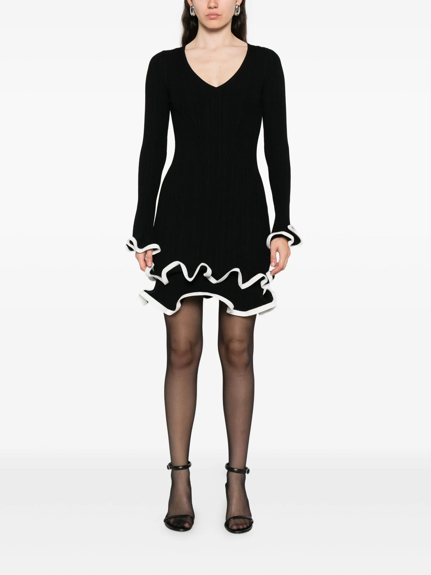 Avalon ruffled mini dress
